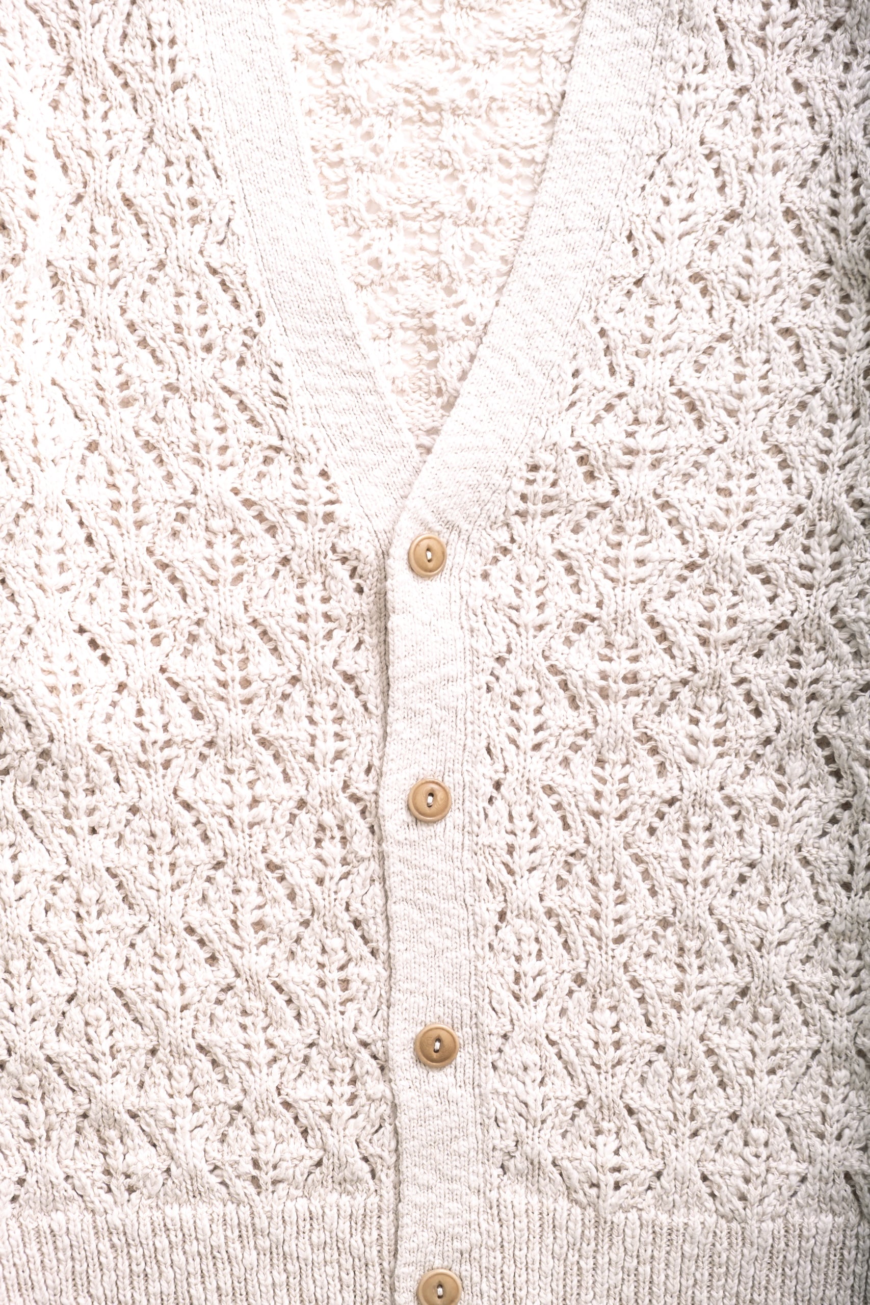 CLASSIC CARDI - ECRU LACE