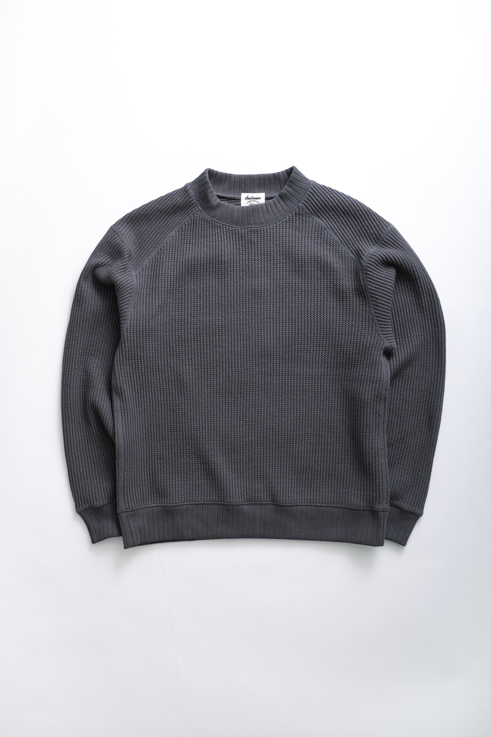 WAFFLE MIDNECK - FALCON GRAY