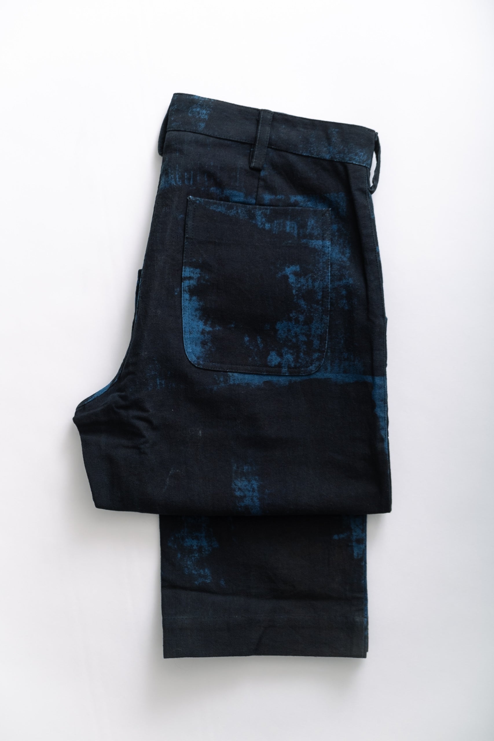 ISAAC PANT - INDIGO/ IRON MUDPAINT