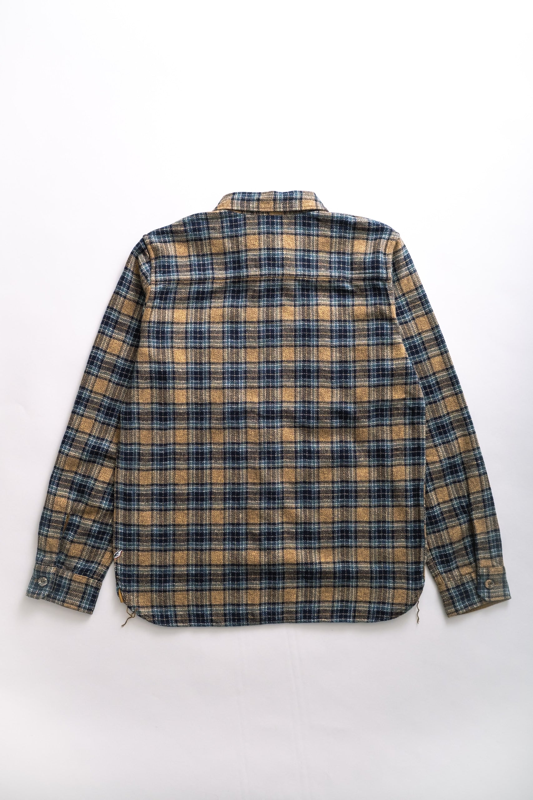 COTTON TWEED CHECK - BEIGE