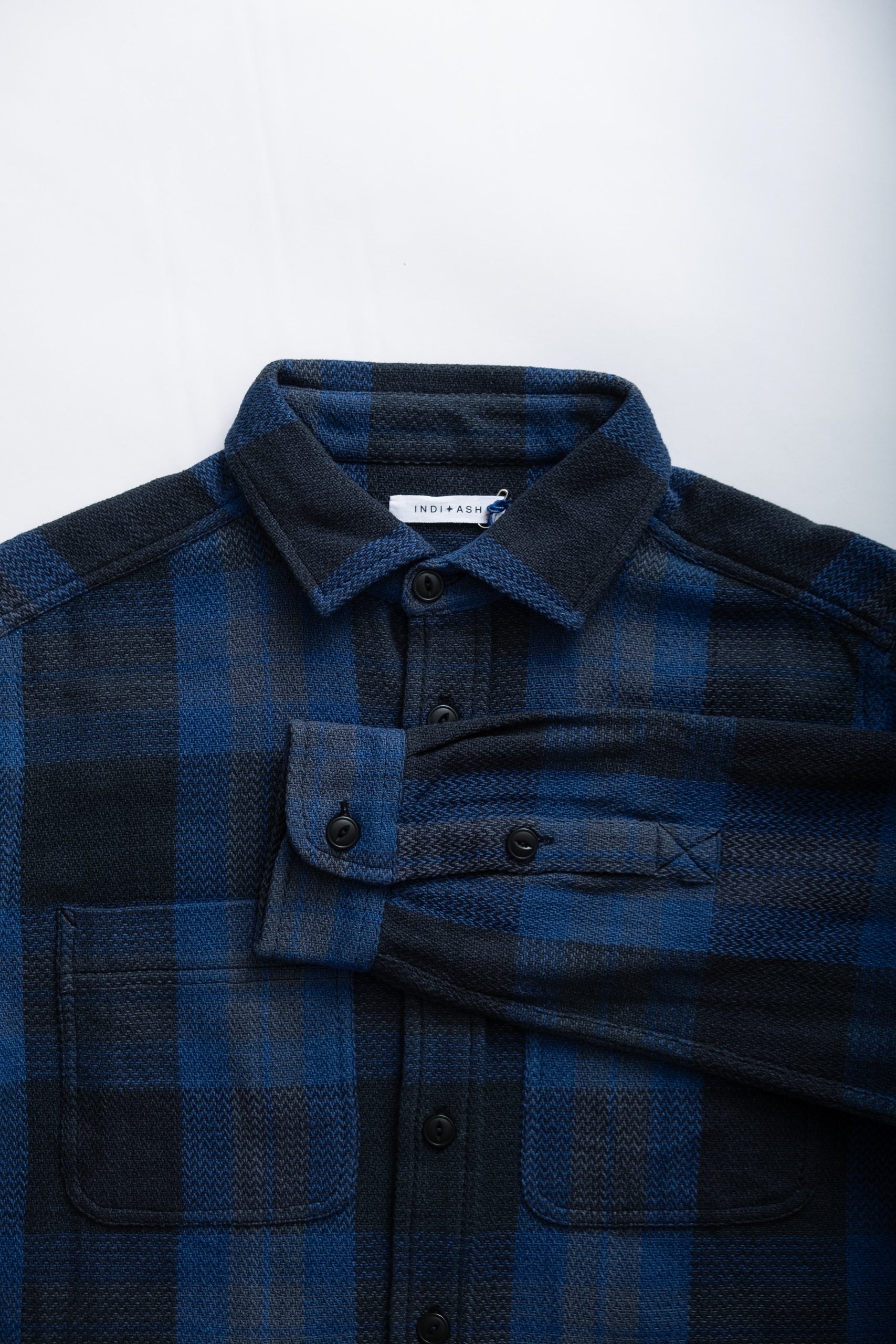 AMES WORKSHIRT - INDIGO/ IRON