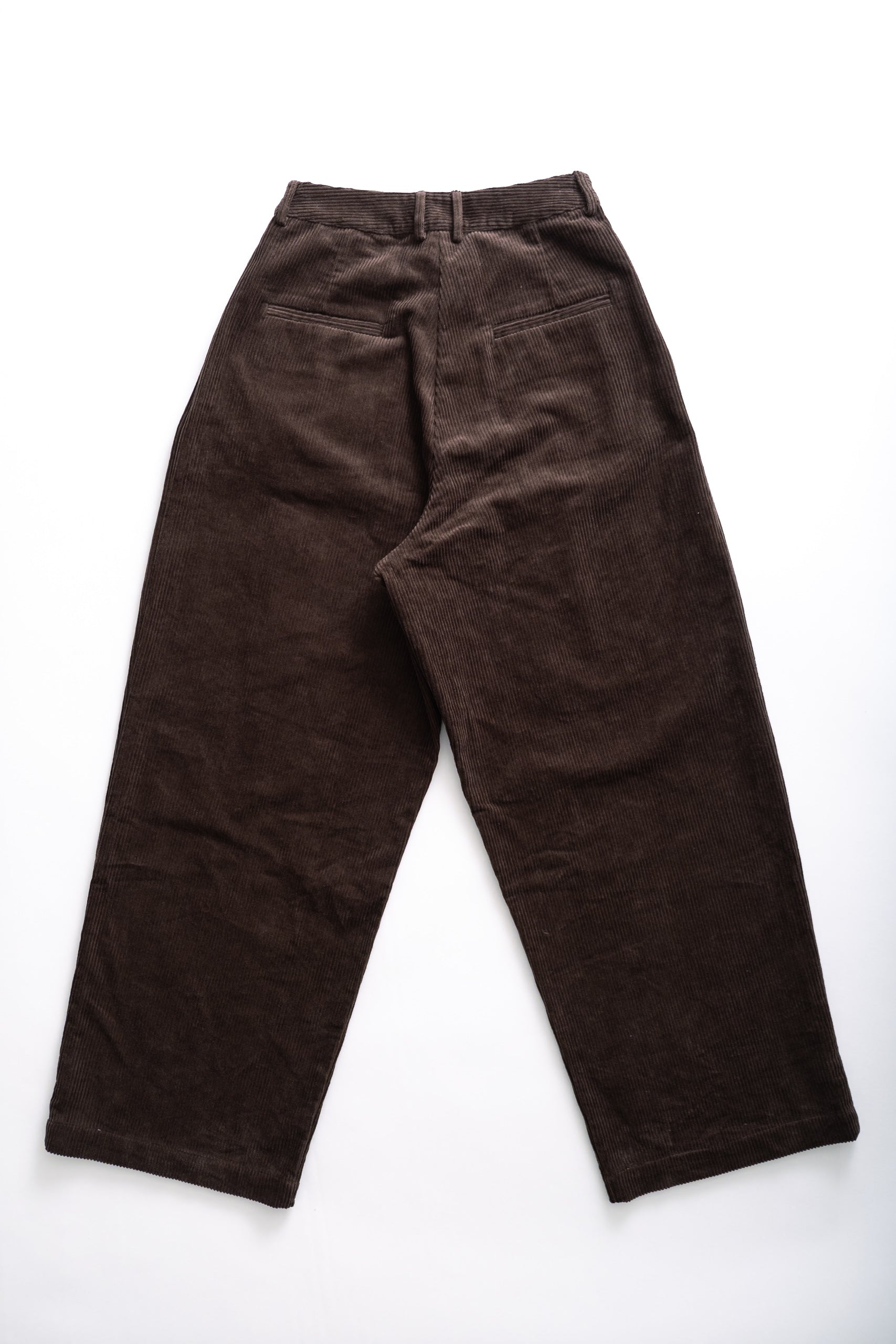 INTERIM CORD PANT - DARK BROWN