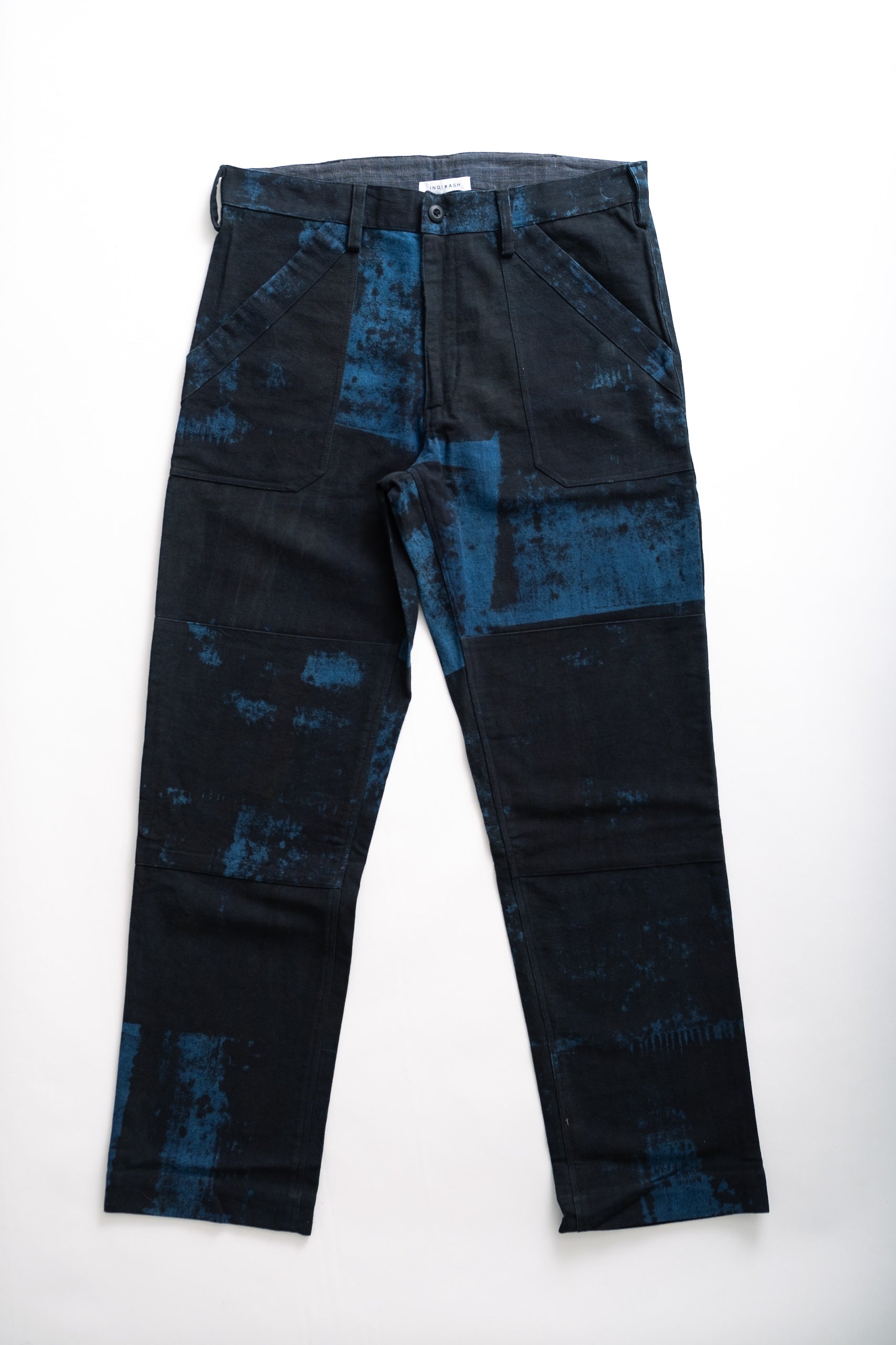 ISAAC PANT - INDIGO/ IRON MUDPAINT