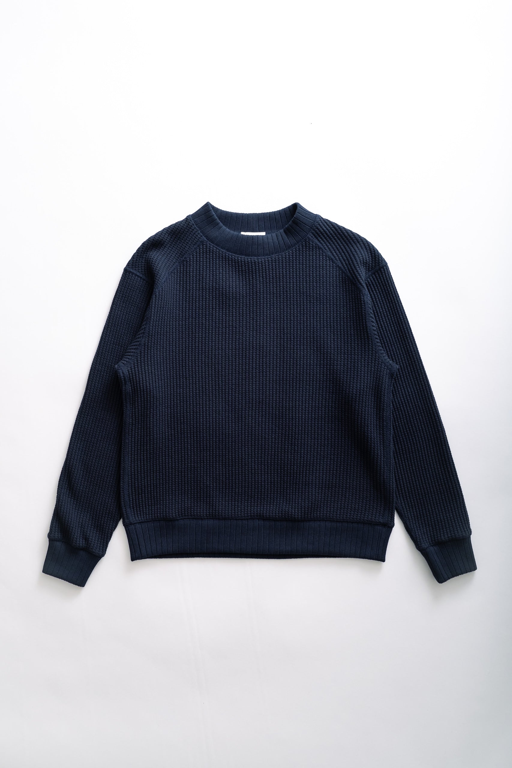 WAFFLE MIDNECK - DARK NAVY