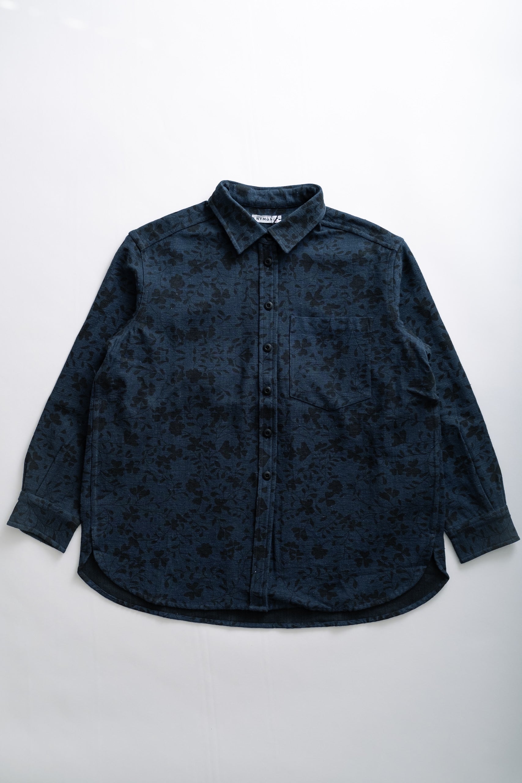 CHRIS SHIRT - DENIM FLORAL