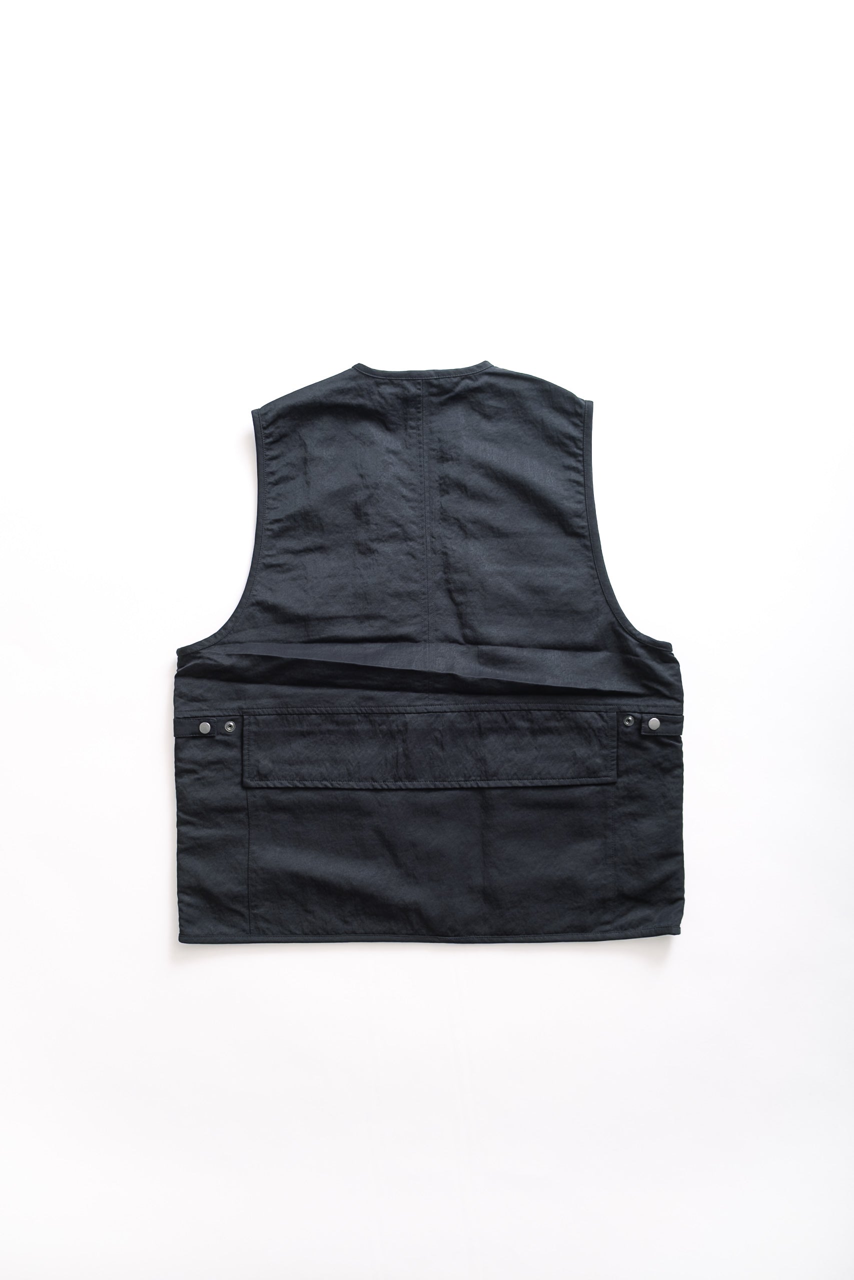 FIELD VEST - BLACK WRINKLE