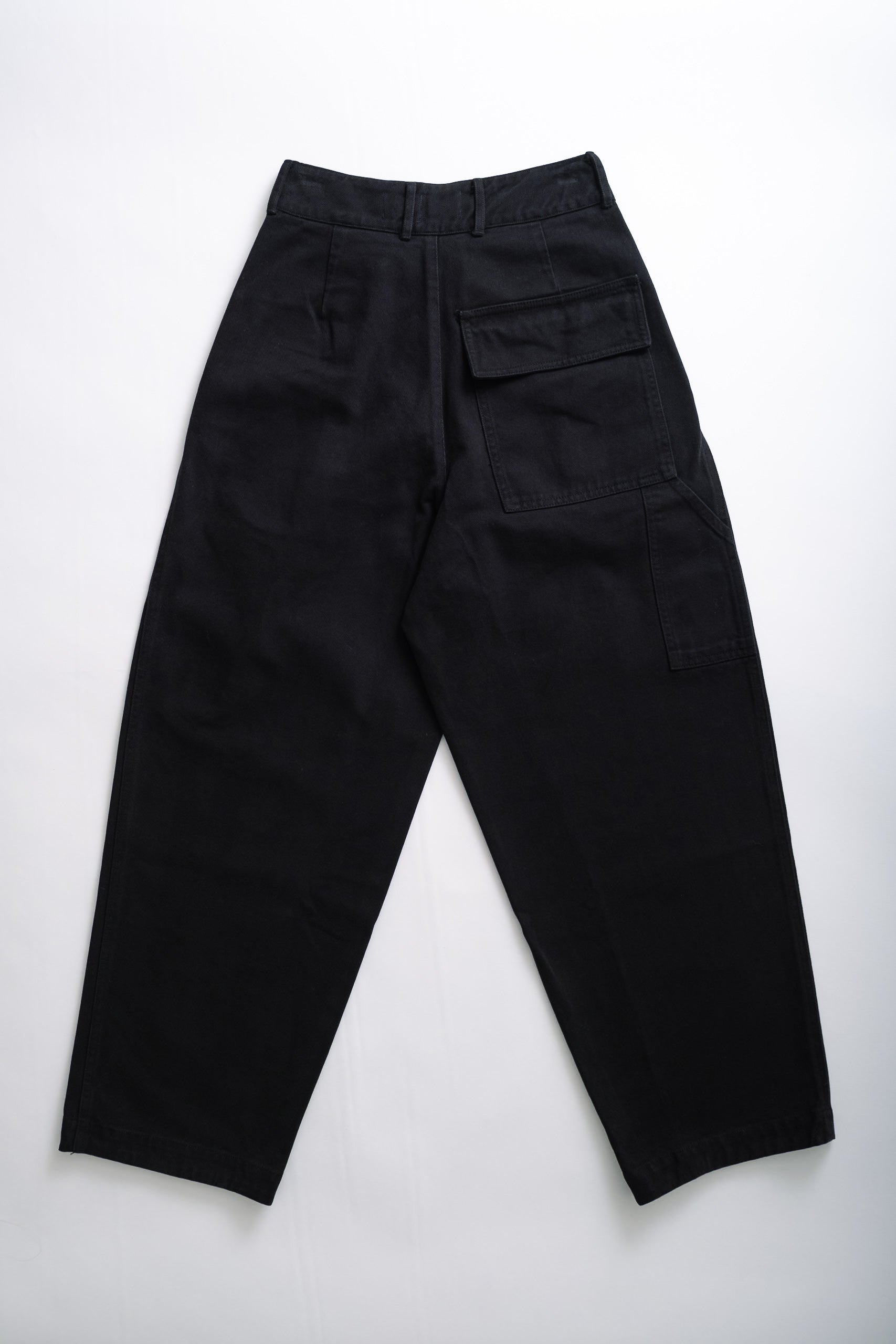 BRITISH WORKER PANT - BLACK