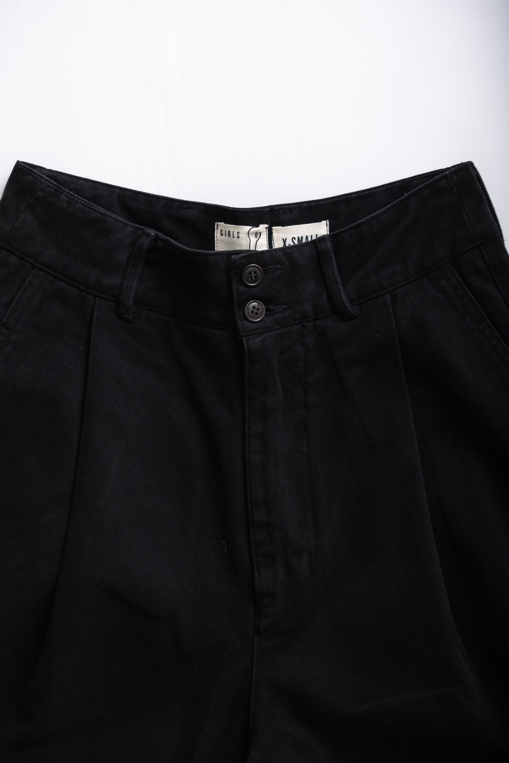 BRITISH WORKER PANT - BLACK