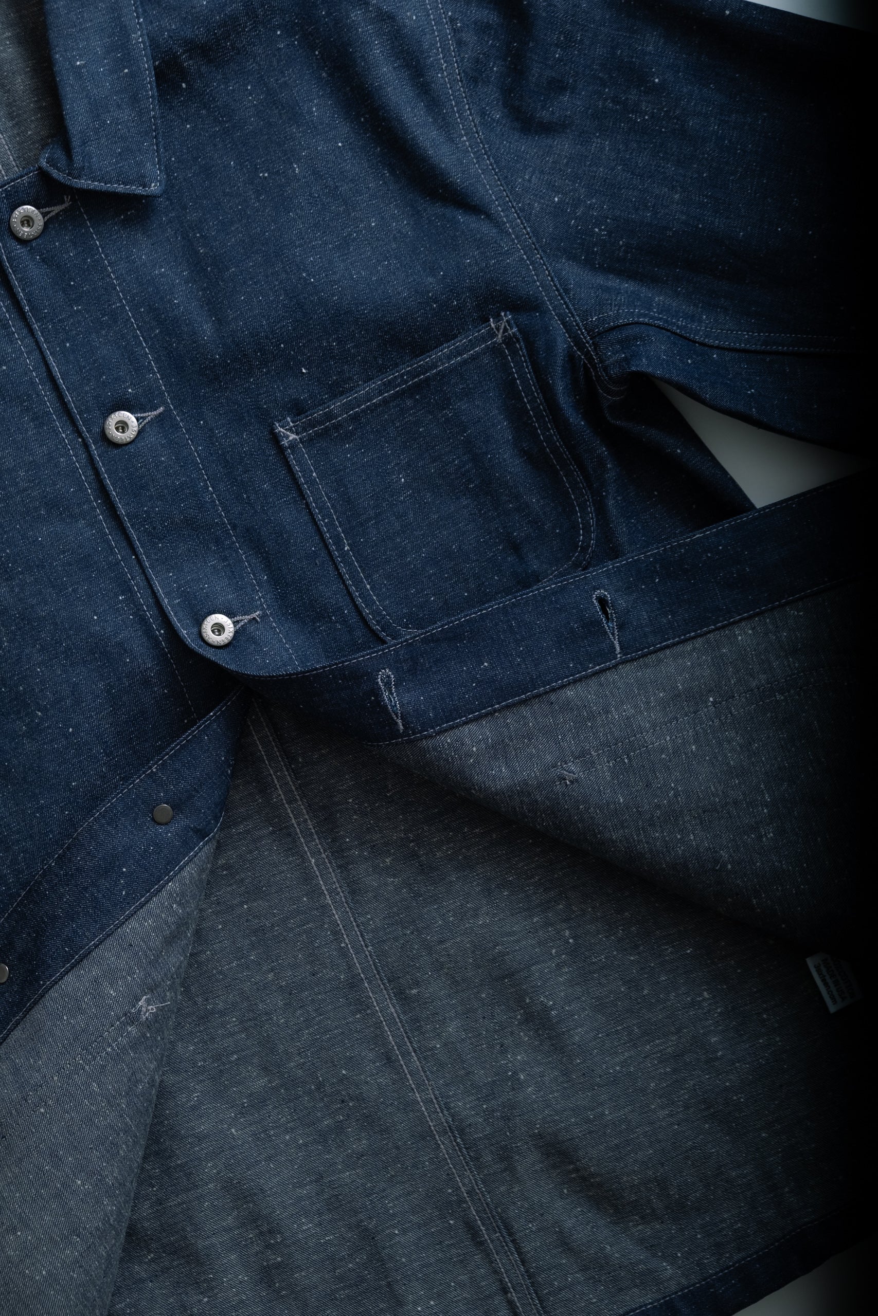 CHORE JACKET - NEP DENIM