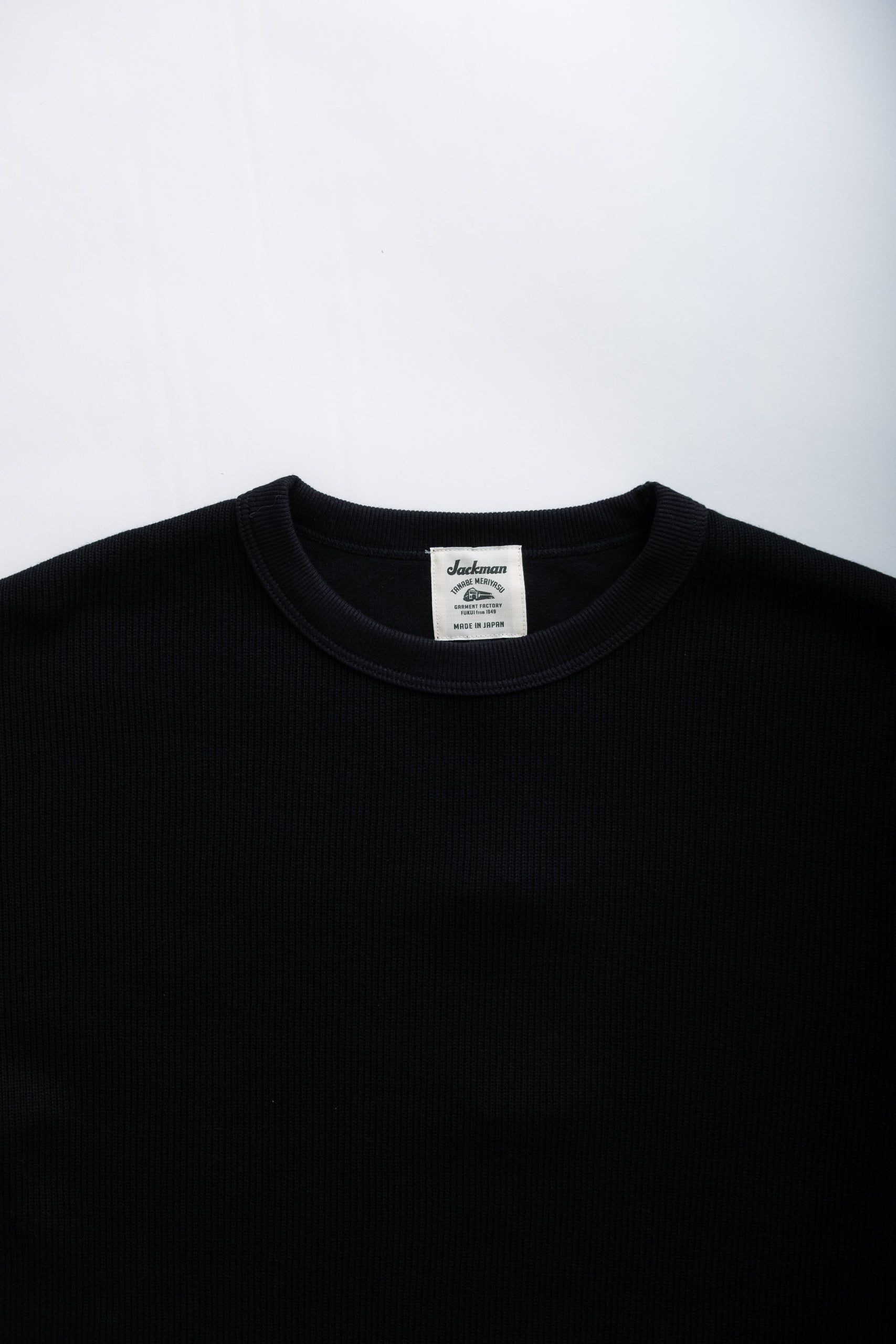 QUARTER KNIT HIMO L/S - BLACK