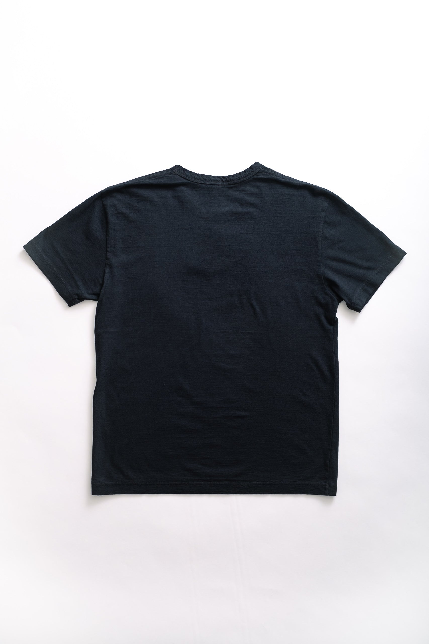 INDIGO JERSEY CREW  - BLACK IND