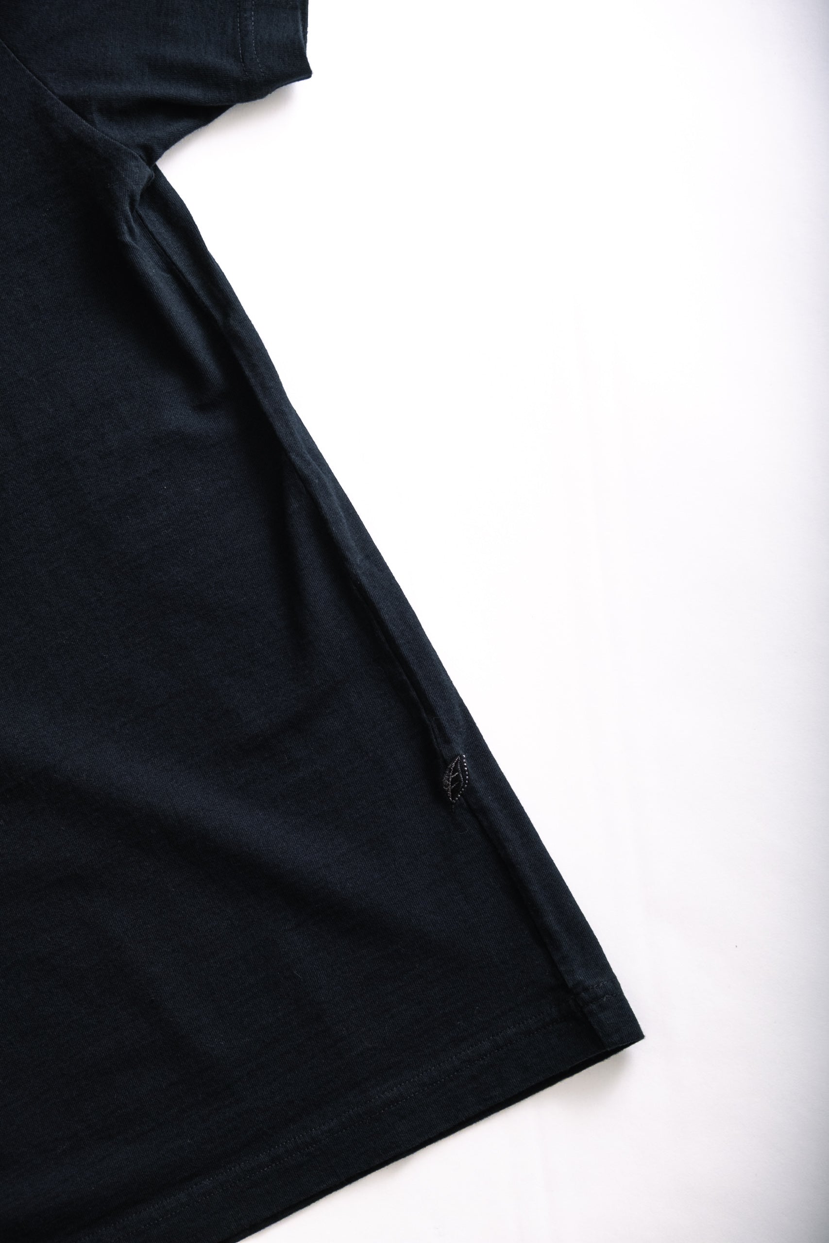 INDIGO JERSEY CREW  - BLACK IND