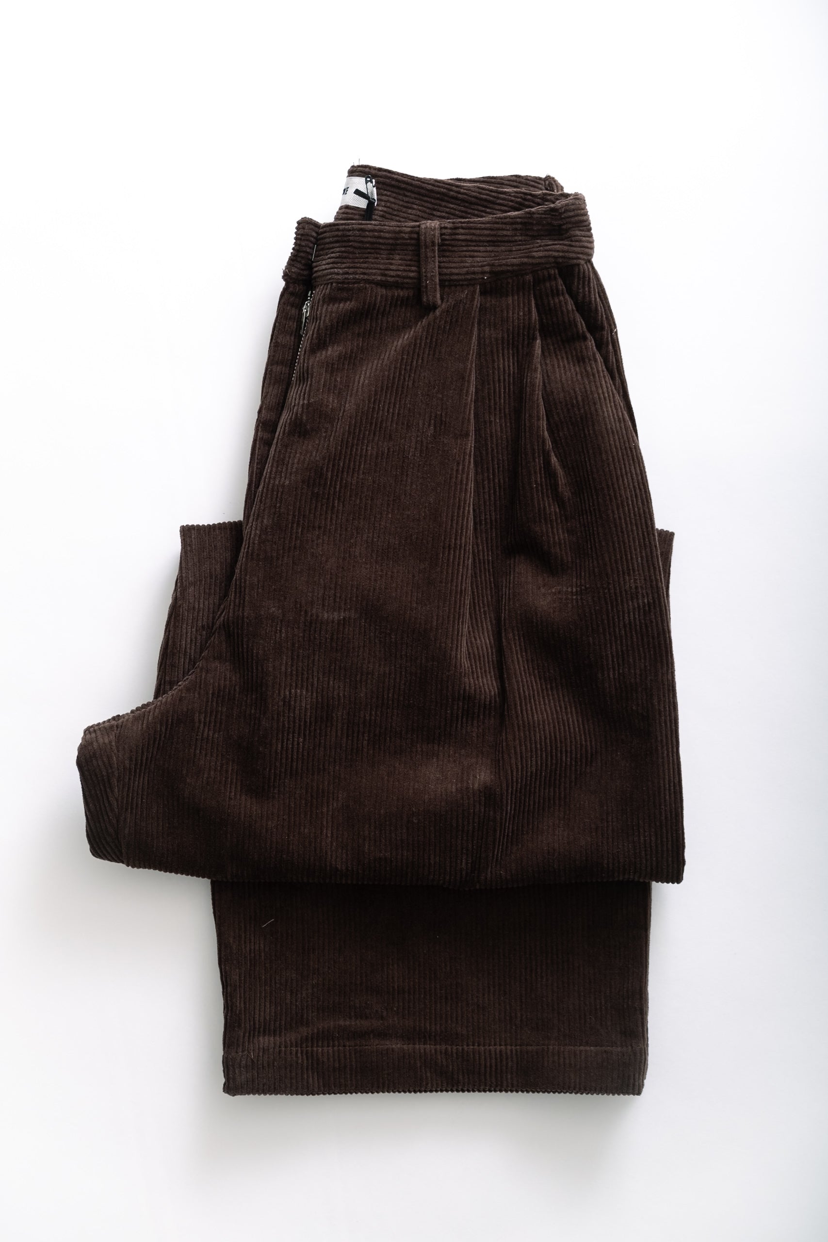 INTERIM CORD PANT - DARK BROWN