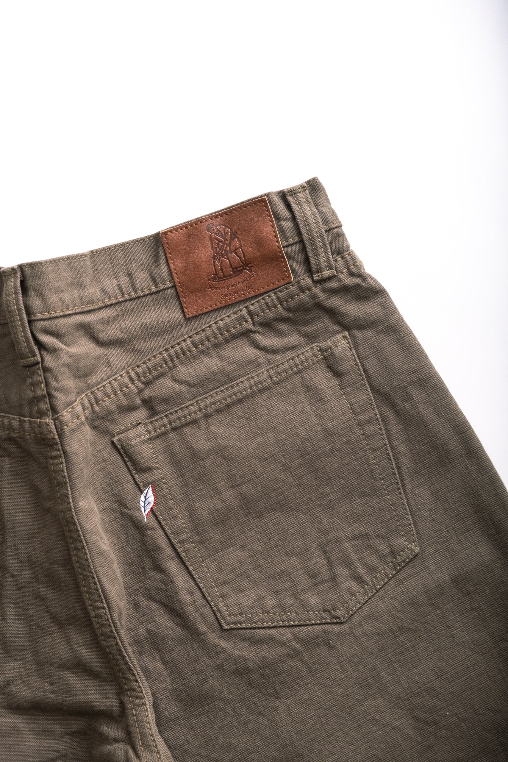 HEAVY DUCK 5 POCKET - OLIVE