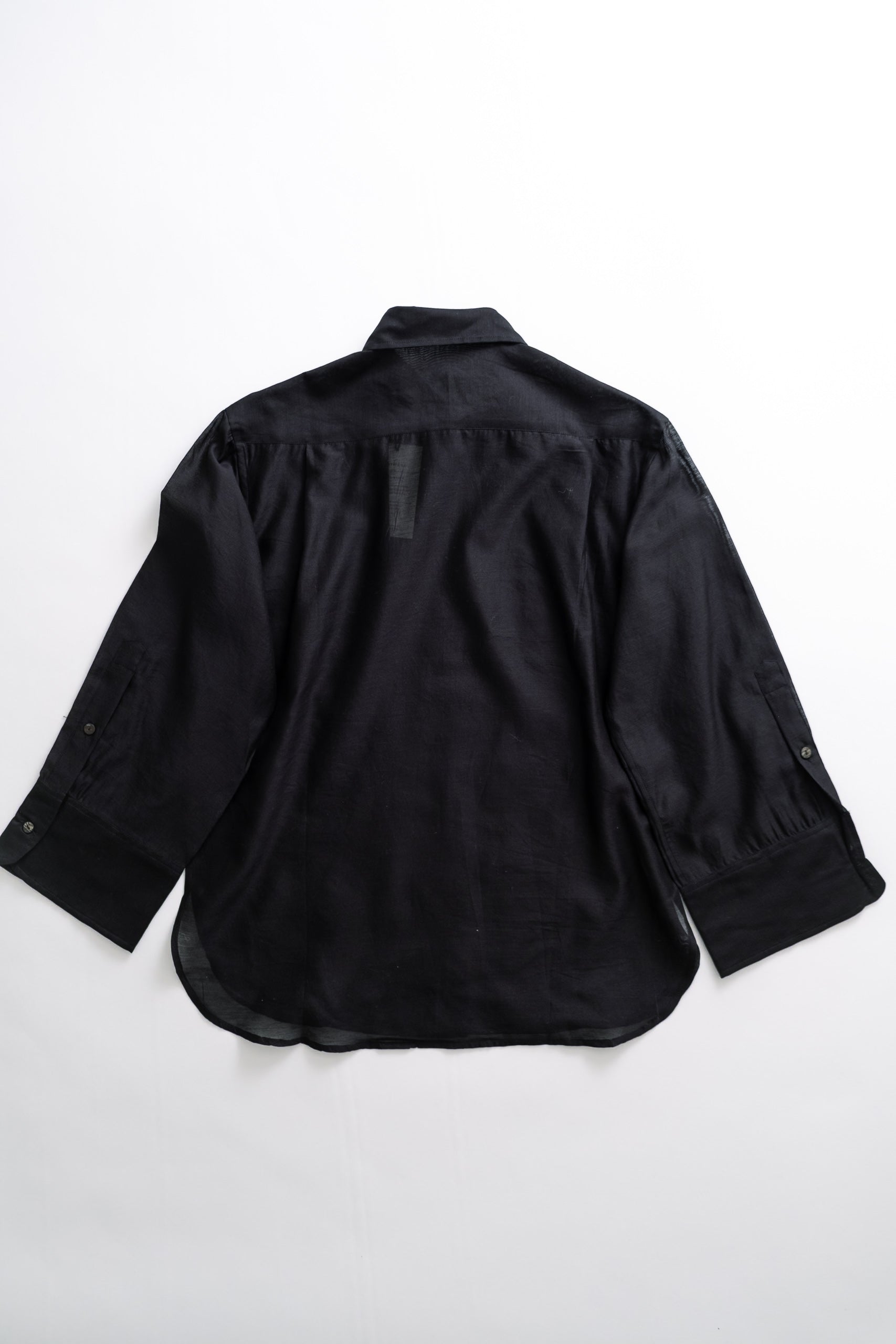 PLEATED HUTTON - BLACK