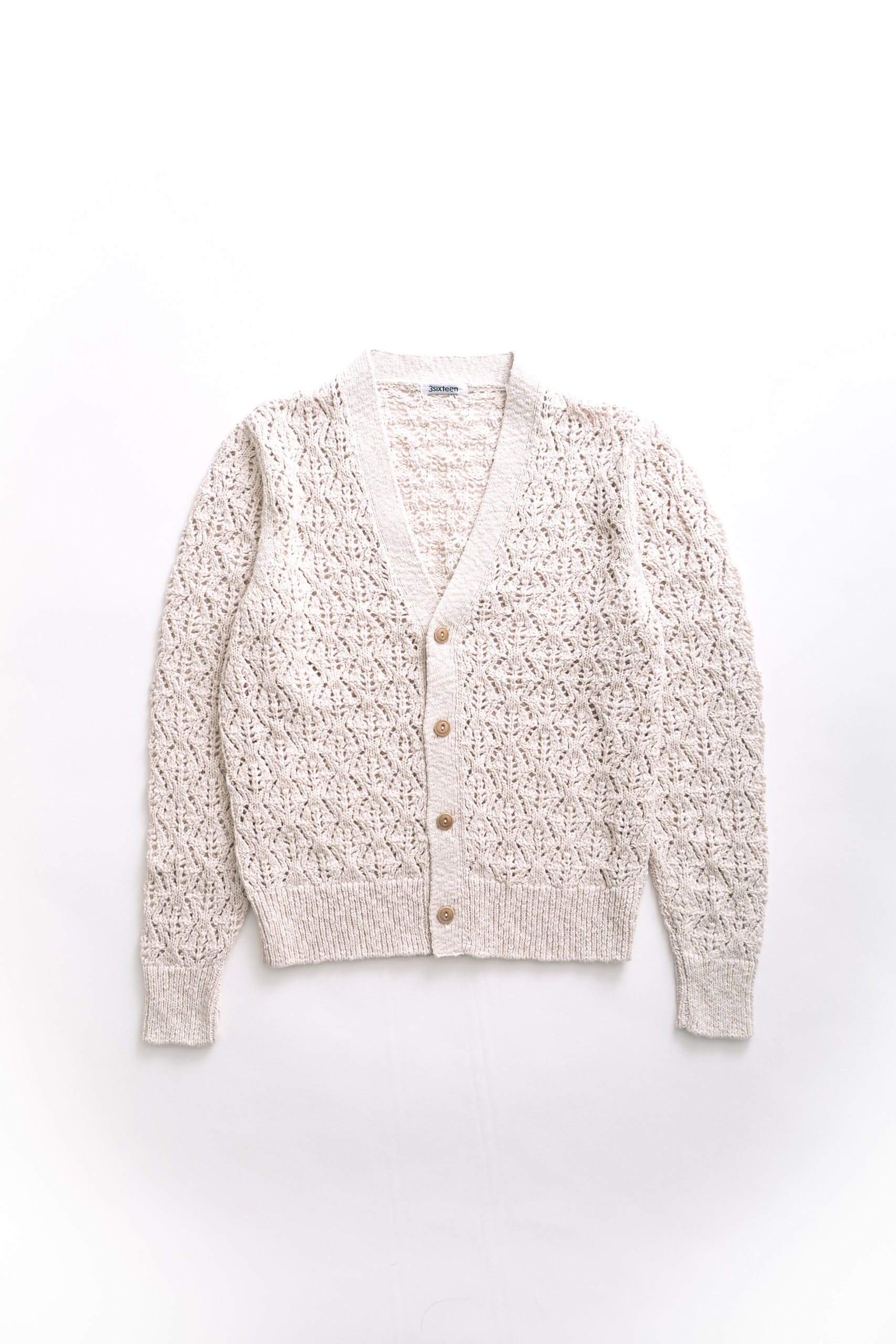 CLASSIC CARDI - ECRU LACE