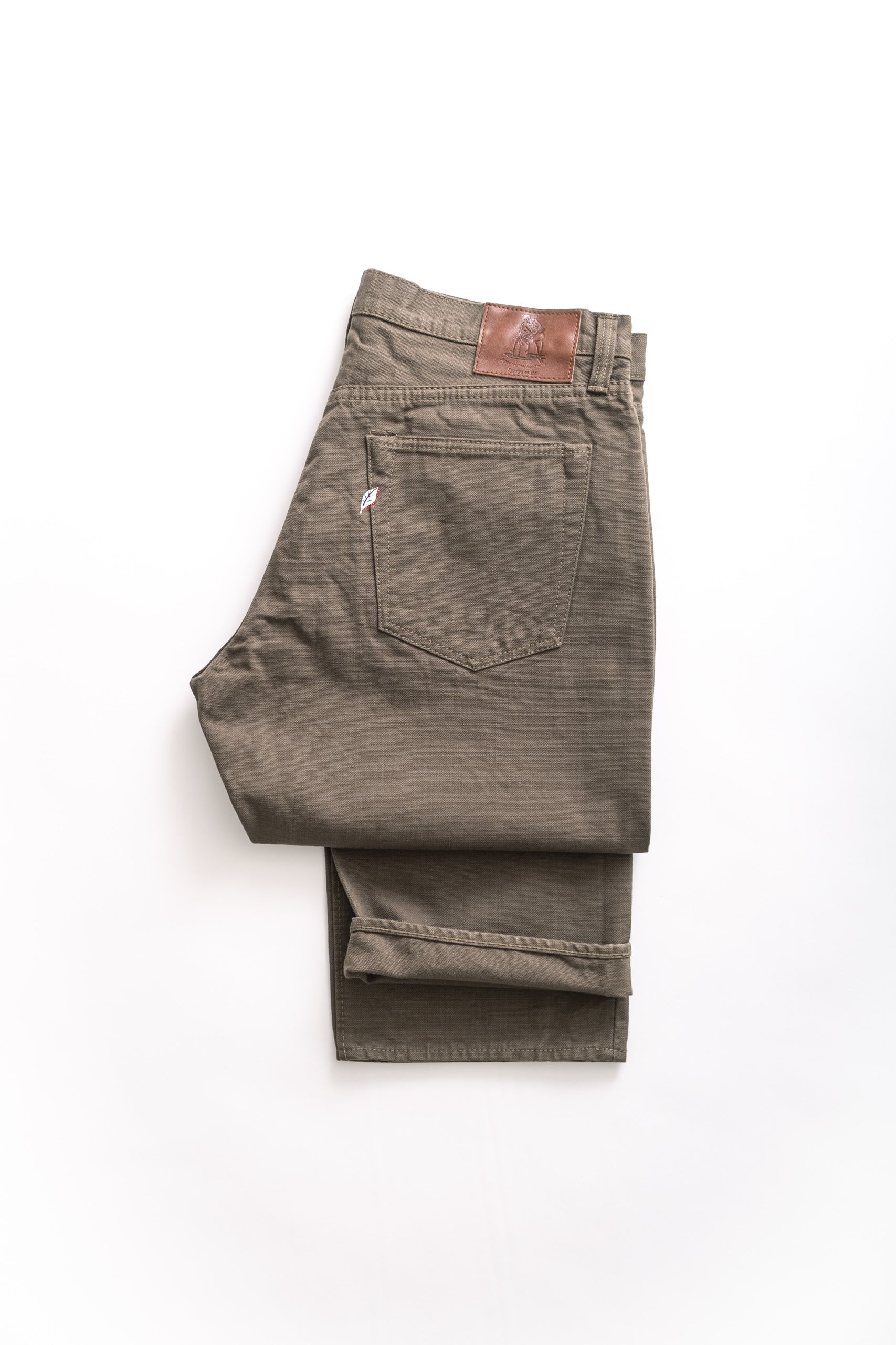 HEAVY DUCK 5 POCKET - OLIVE