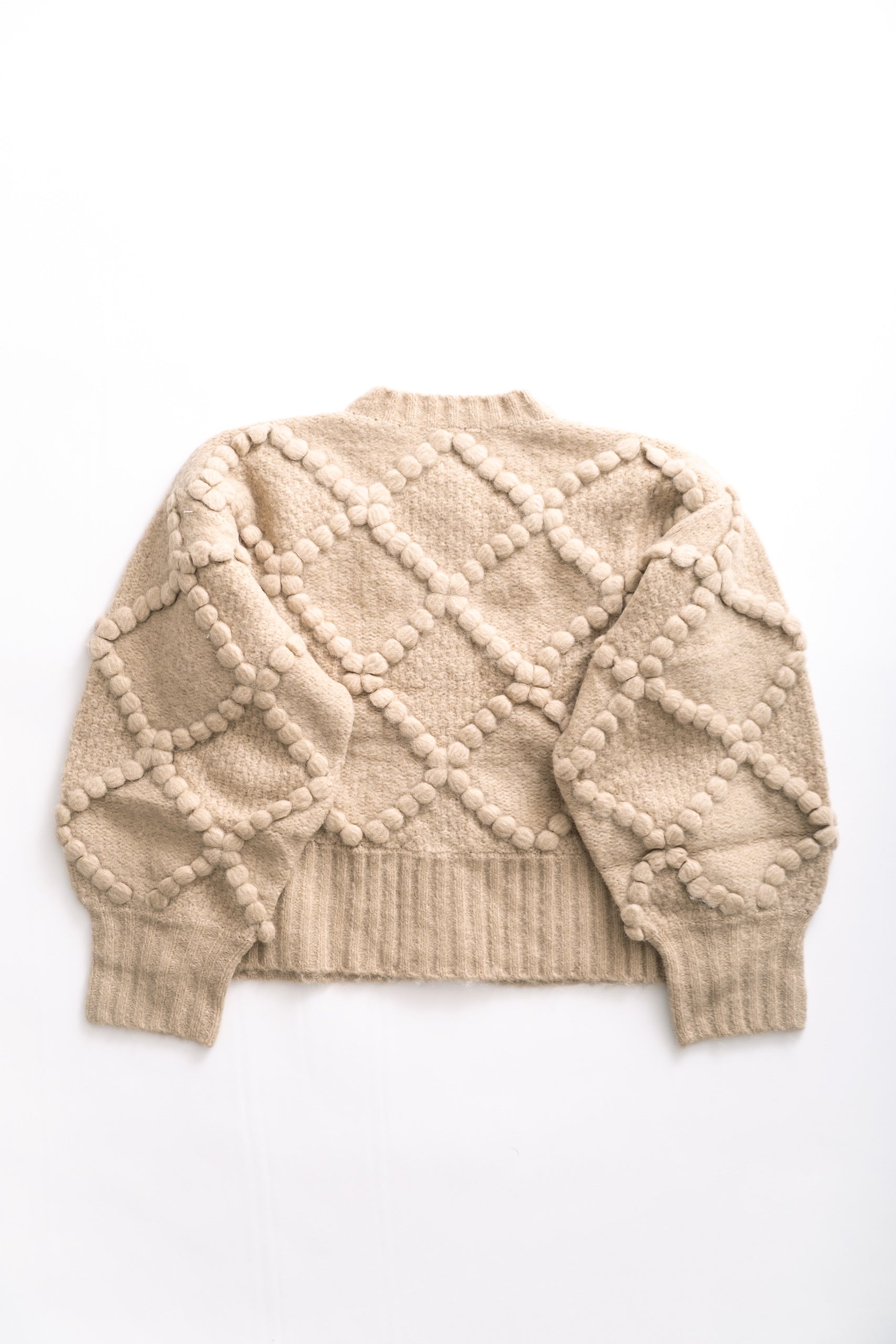 VALENCE CARDIGAN - SAND