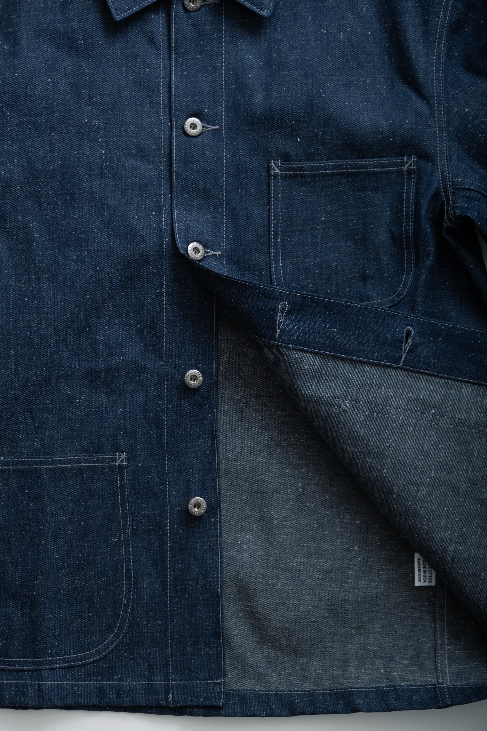 CHORE JACKET - NEP DENIM