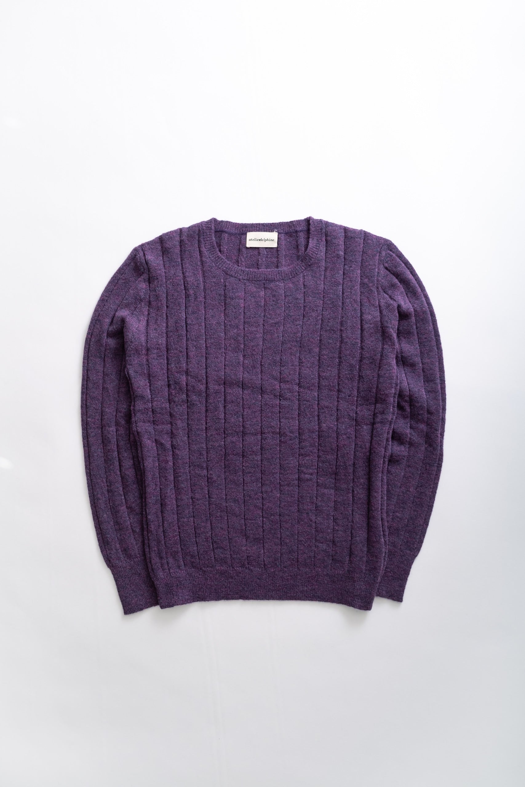 CREWNECK TOP - WILD GRAPE