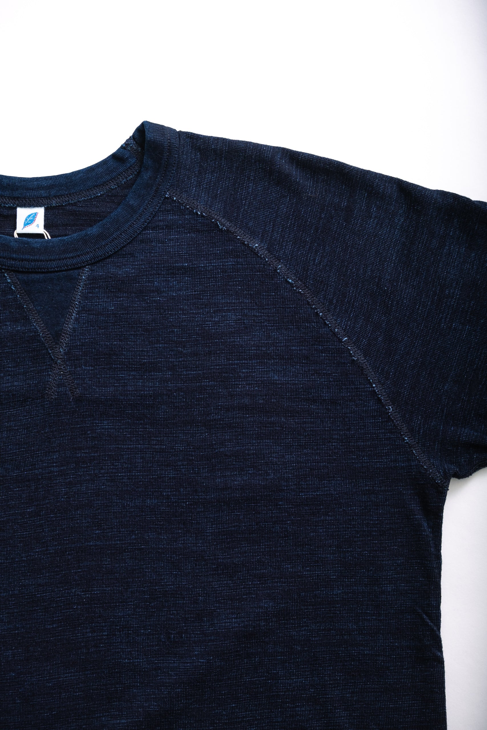 SLUB JERSEY T - INDIGO