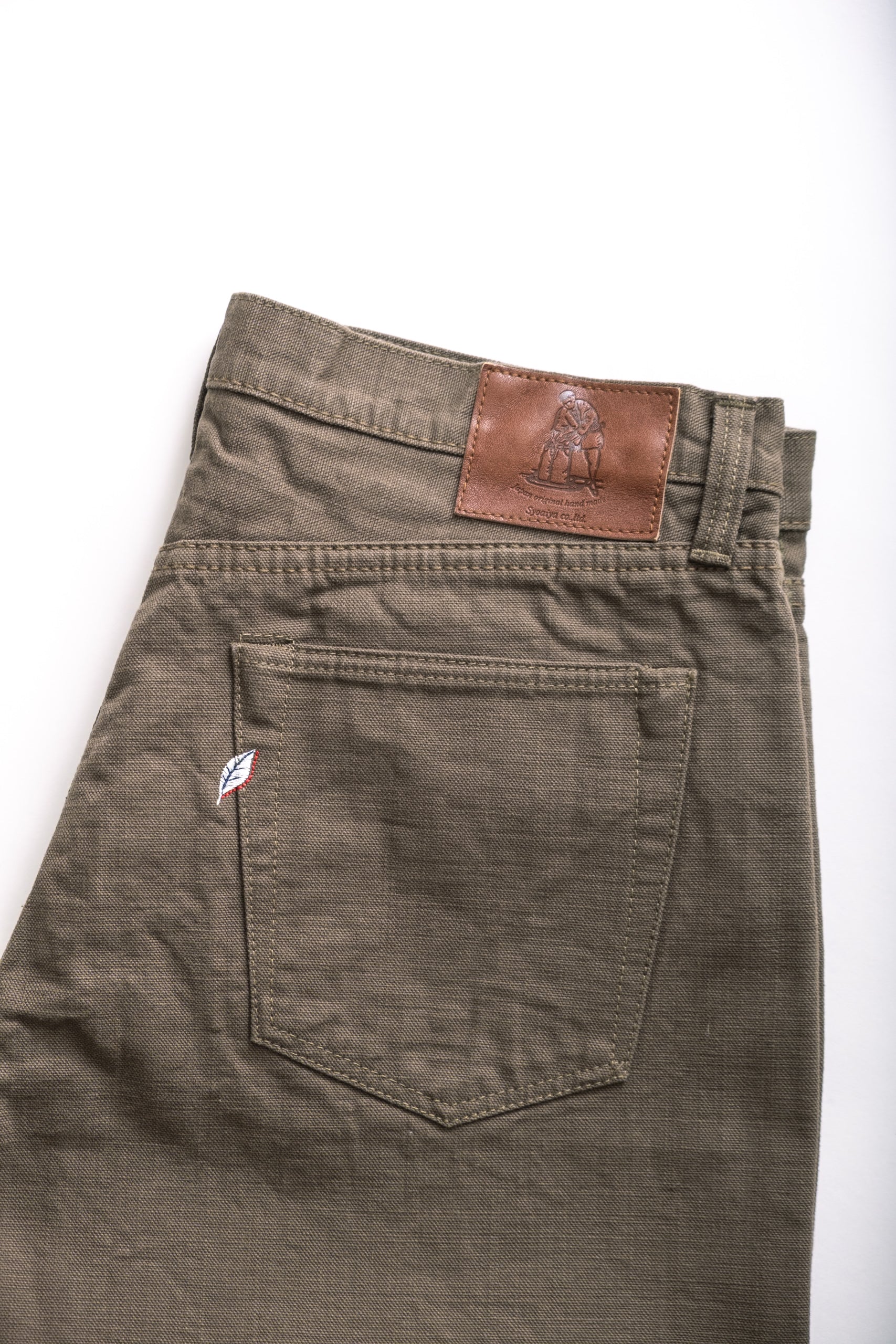 HEAVY DUCK 5 POCKET - OLIVE