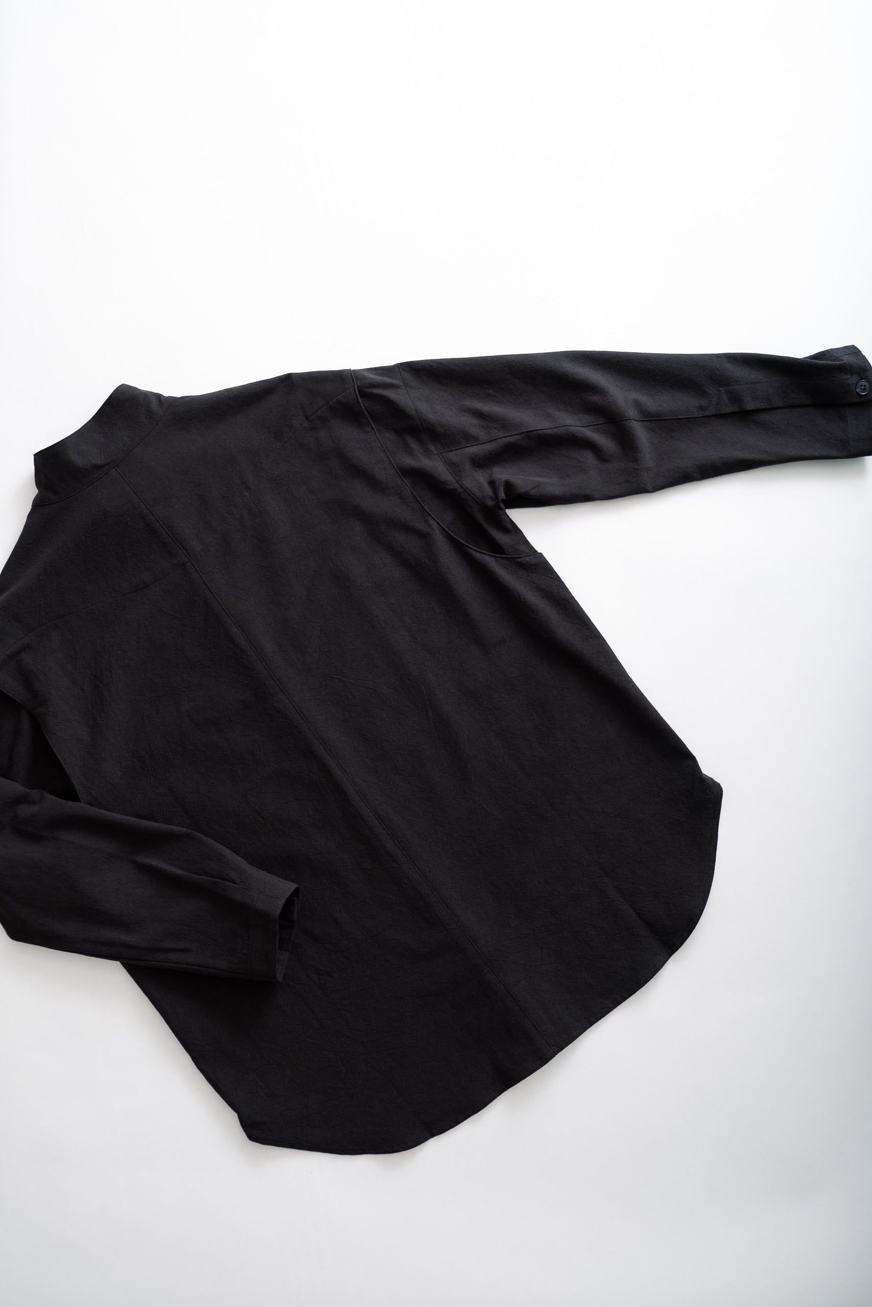 TENET BLOUSON SHIRT - BLACK