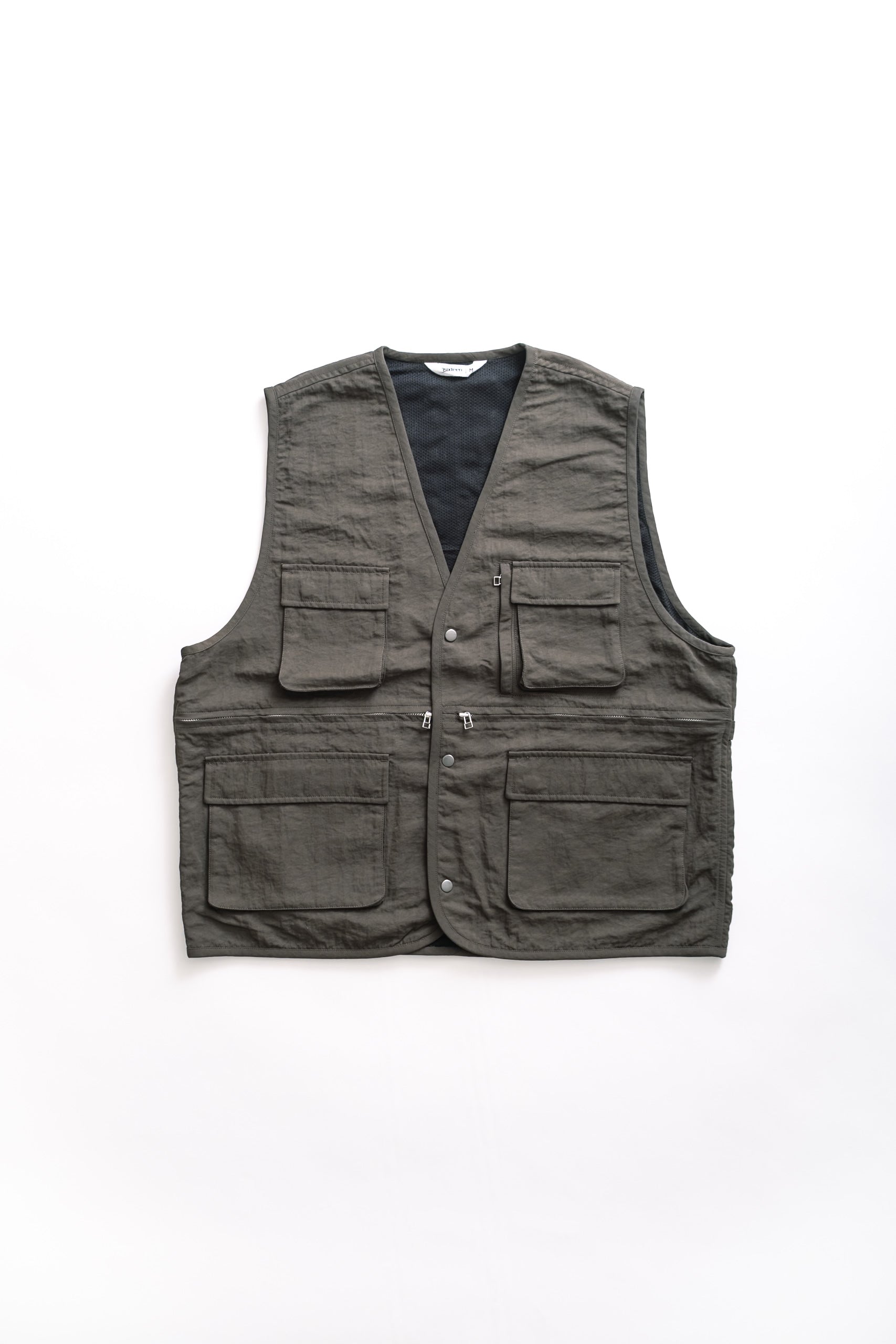 FIELD VEST - OLIVE WRINKLE