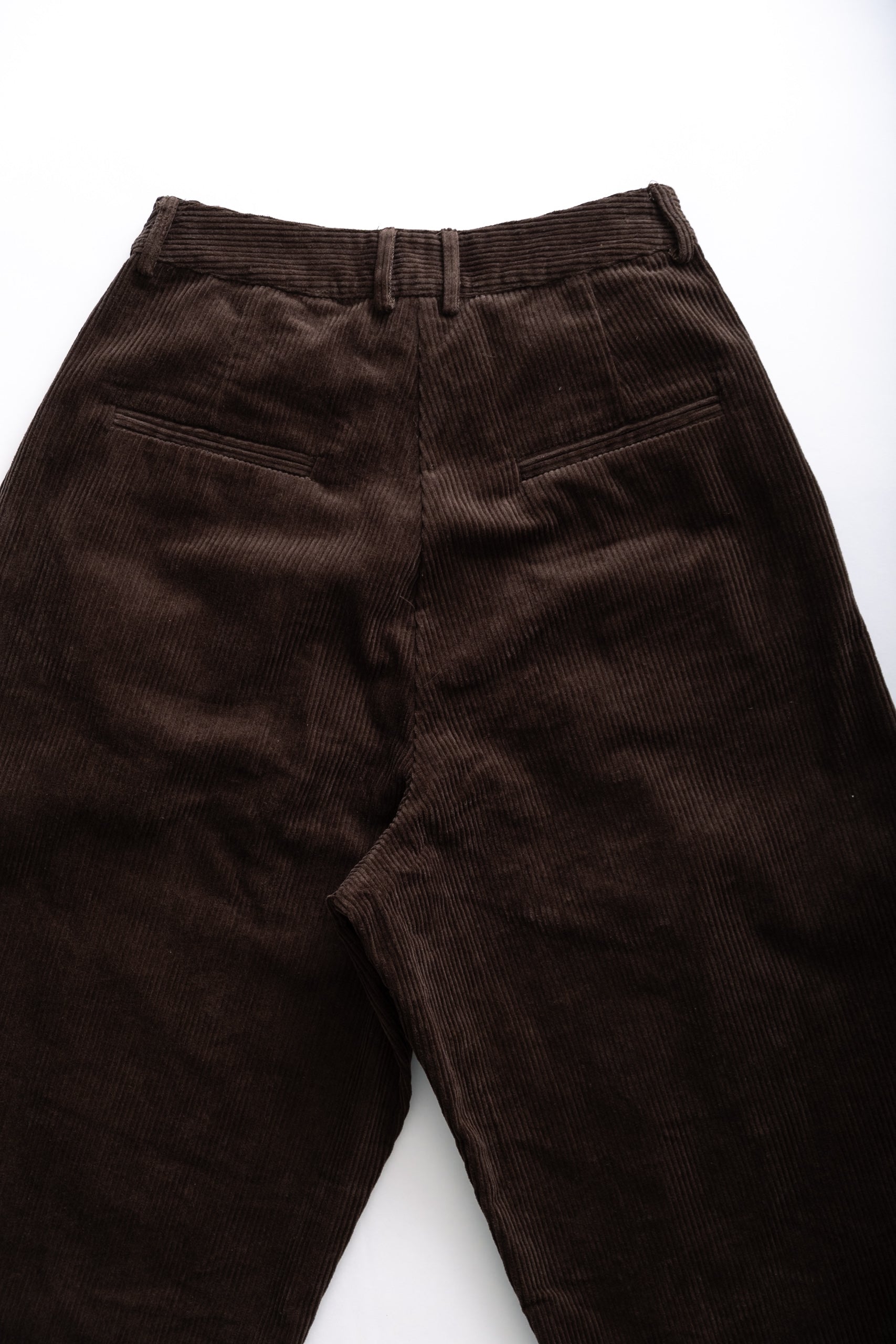 INTERIM CORD PANT - DARK BROWN