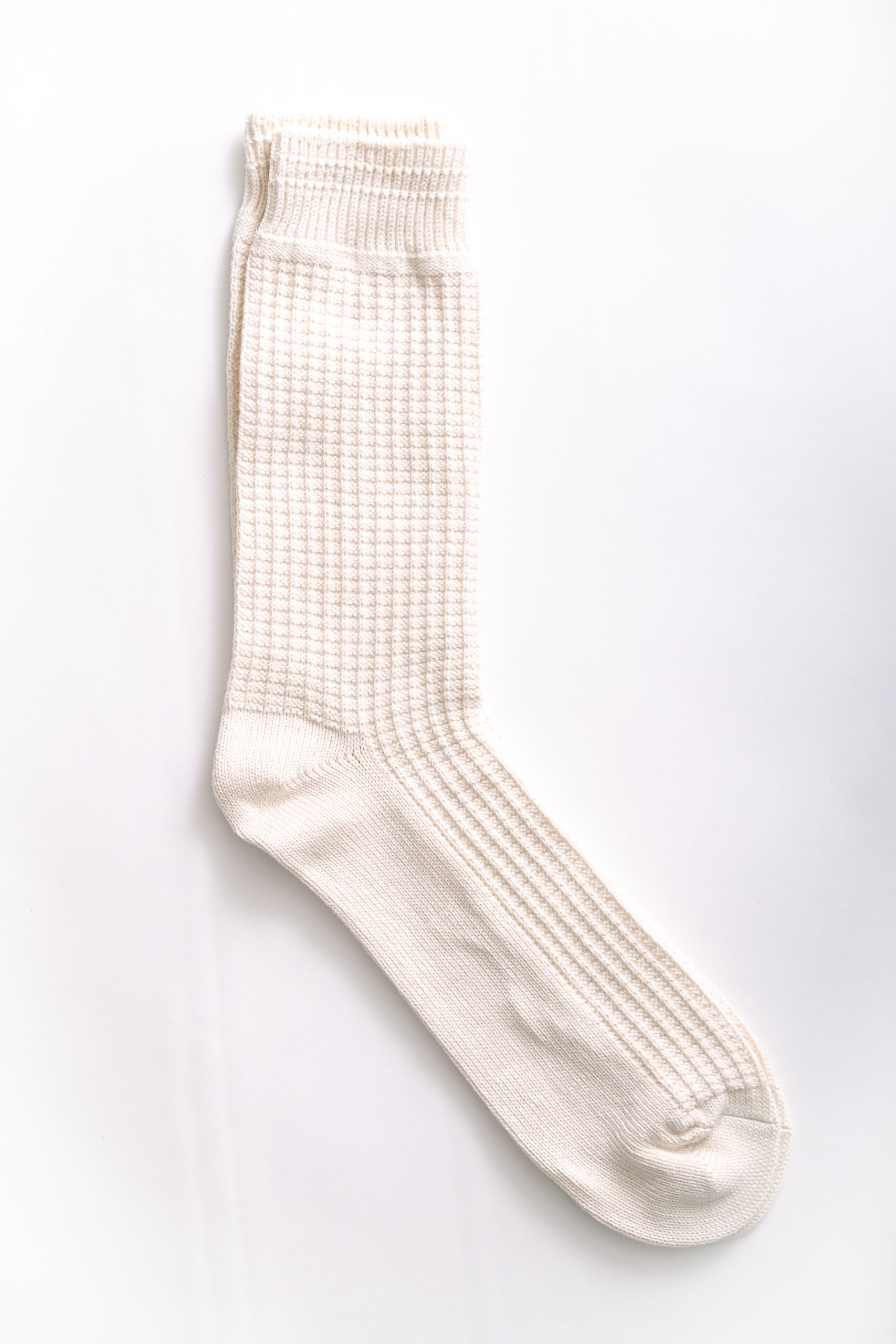 WAFFLE CREW SOCK