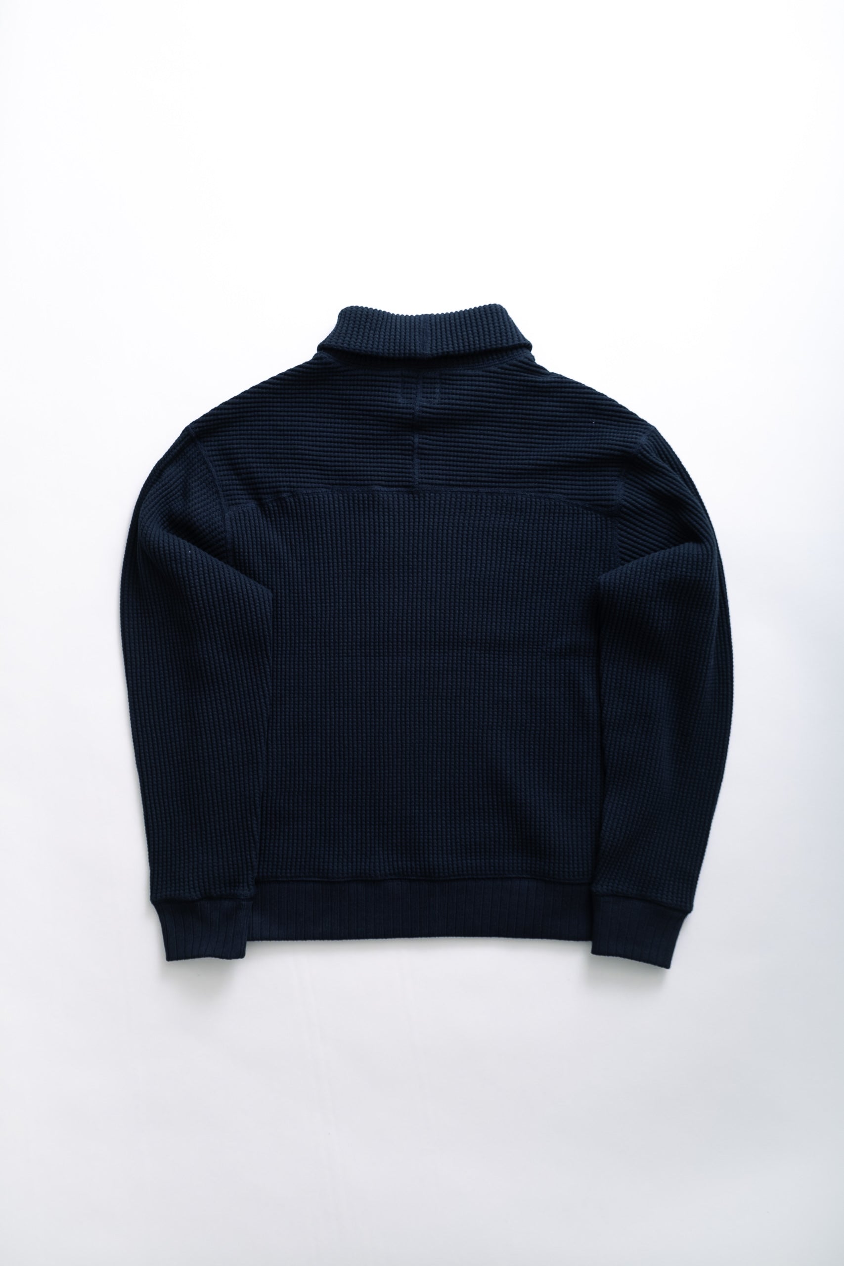 WAFFLE HIGHNECK - DARK NAVY