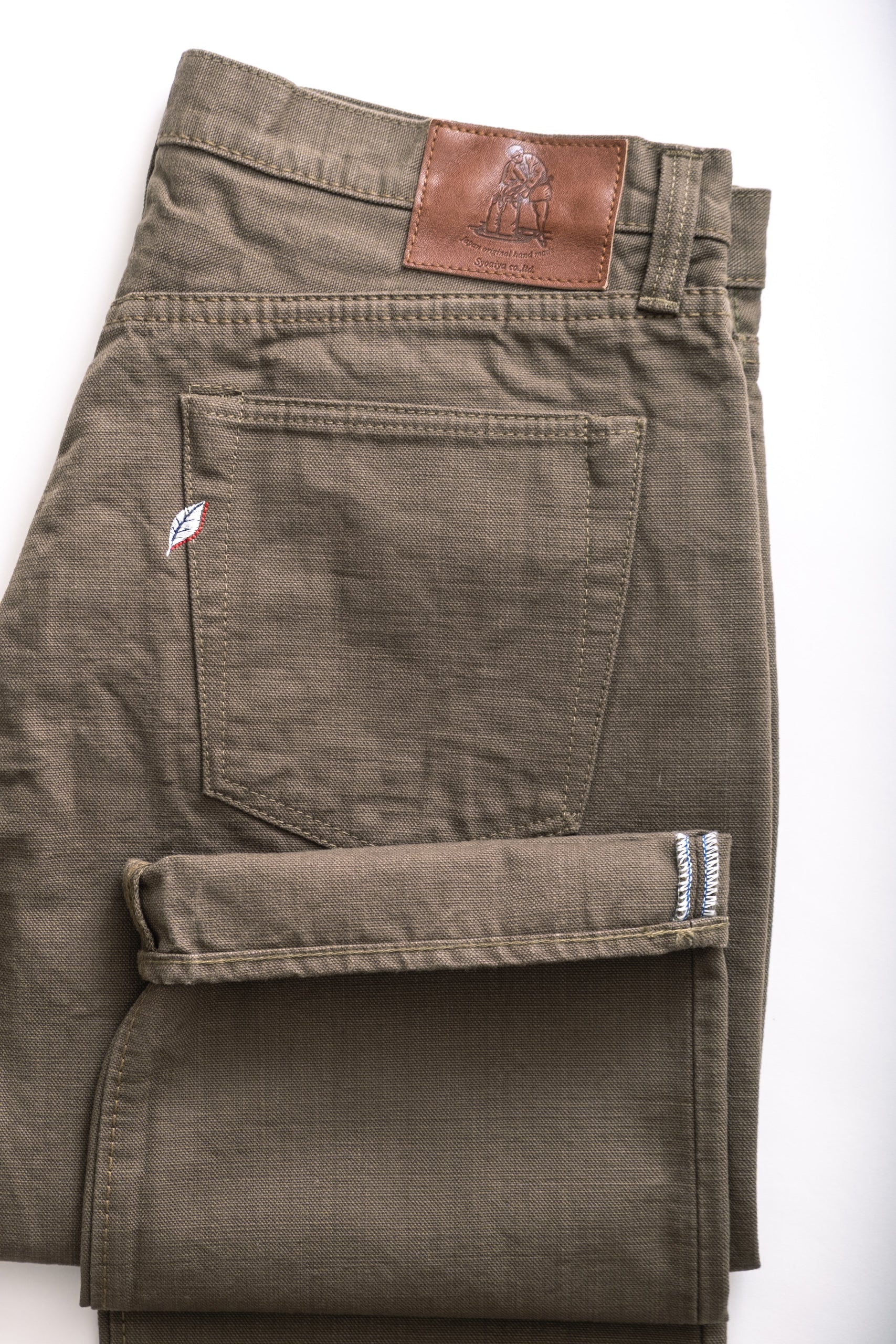 HEAVY DUCK 5 POCKET - OLIVE