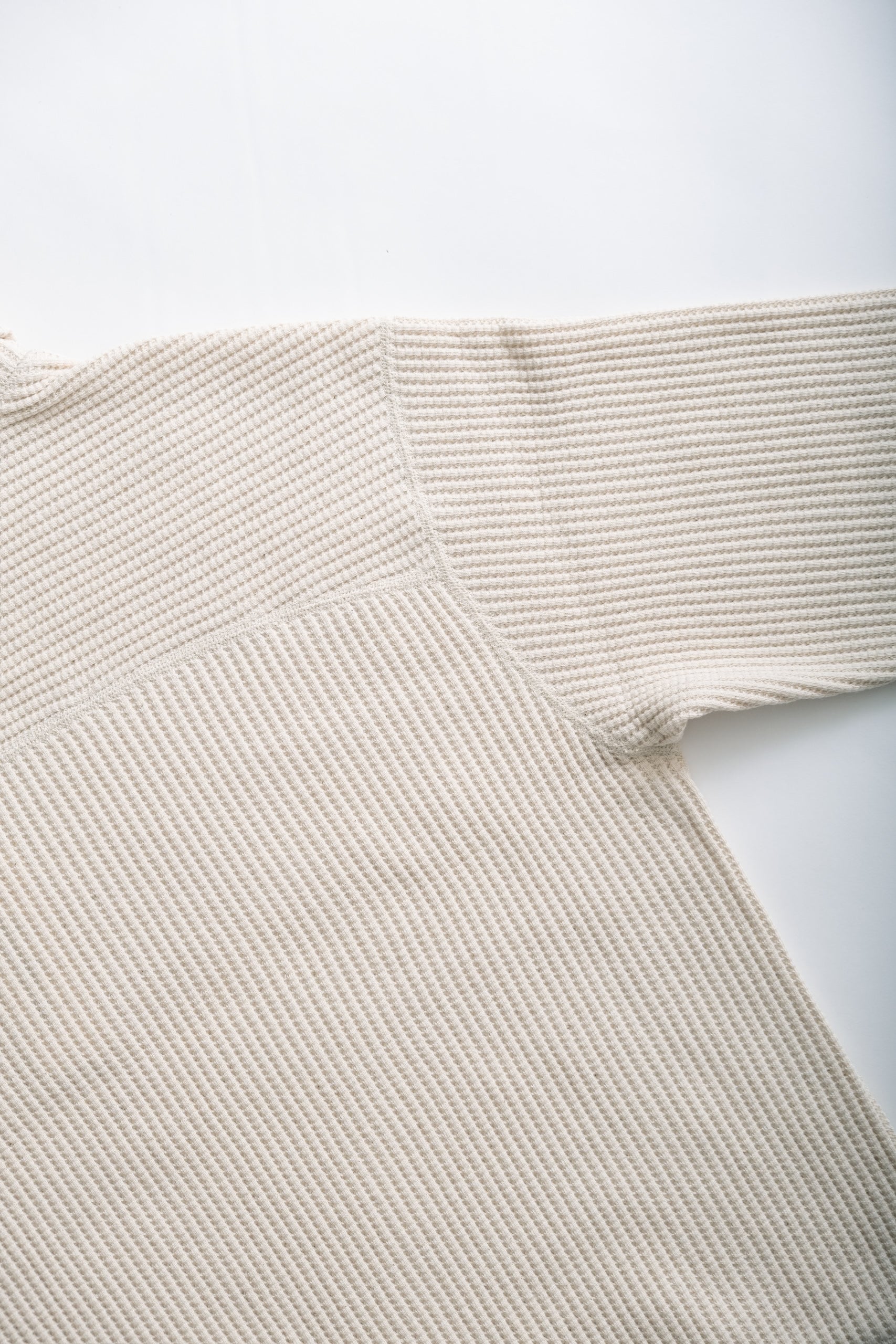 WAFFLE HIGHNECK - IVORY