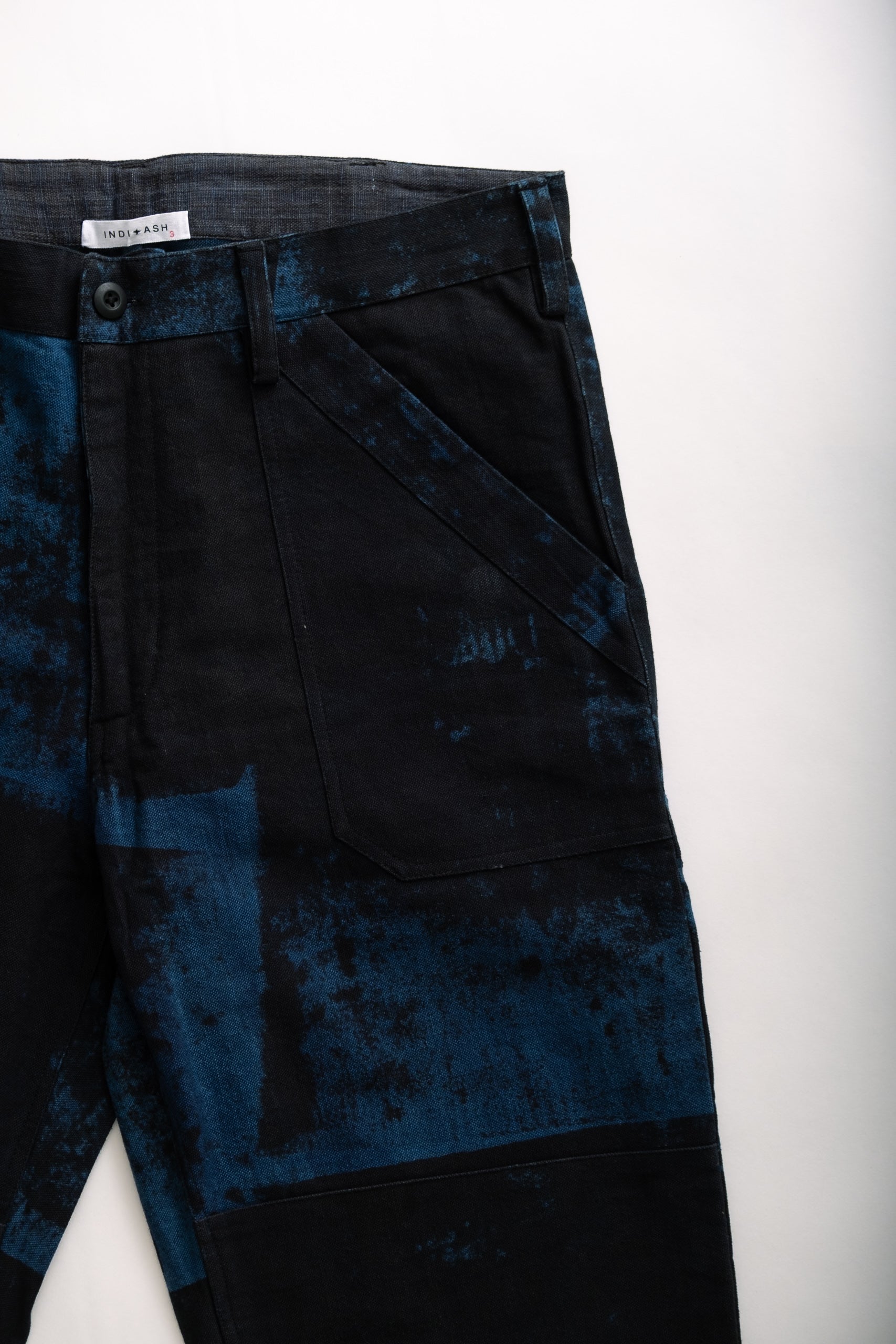 ISAAC PANT - INDIGO/ IRON MUDPAINT