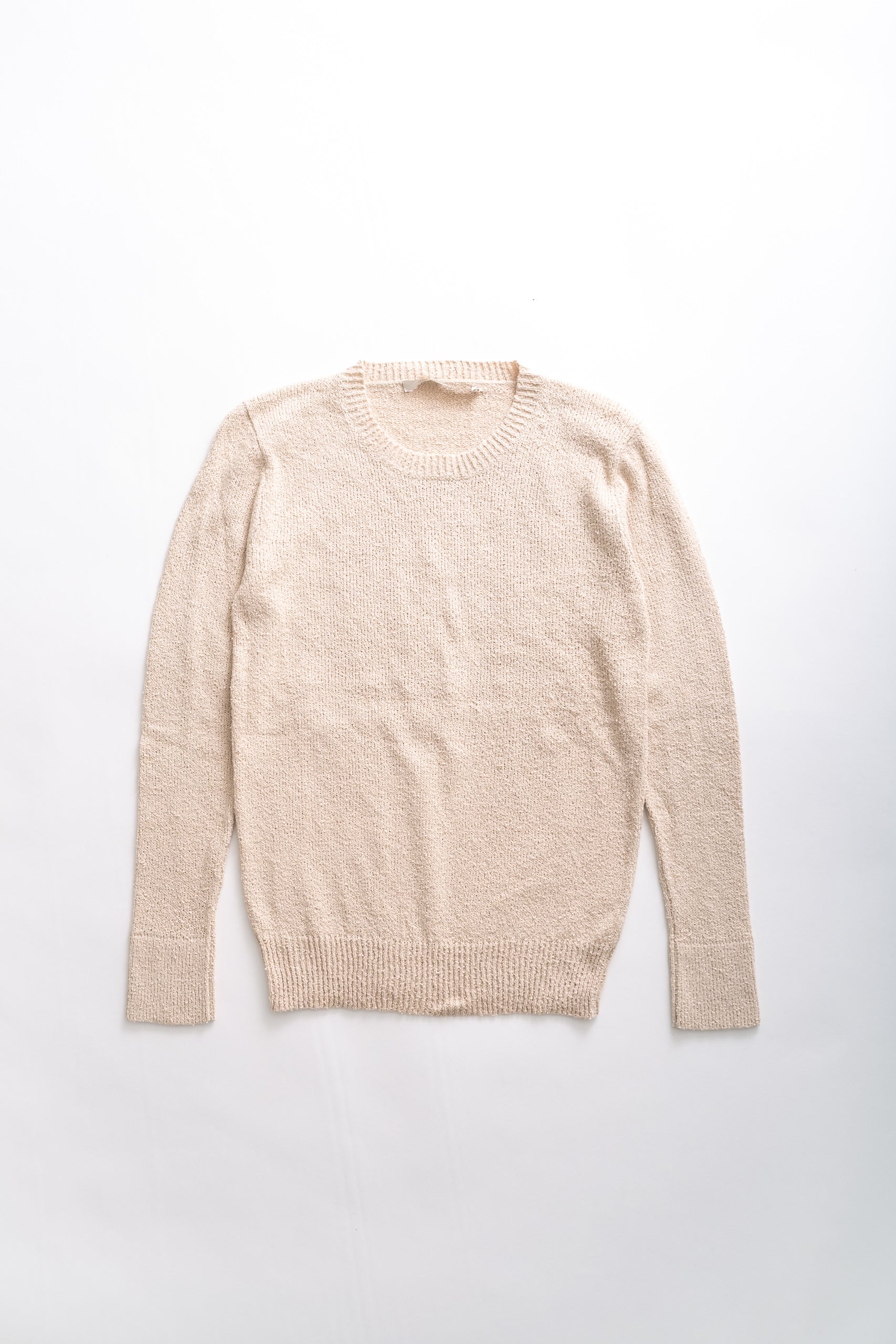 BOUCLE CREWNECK - GRAIN