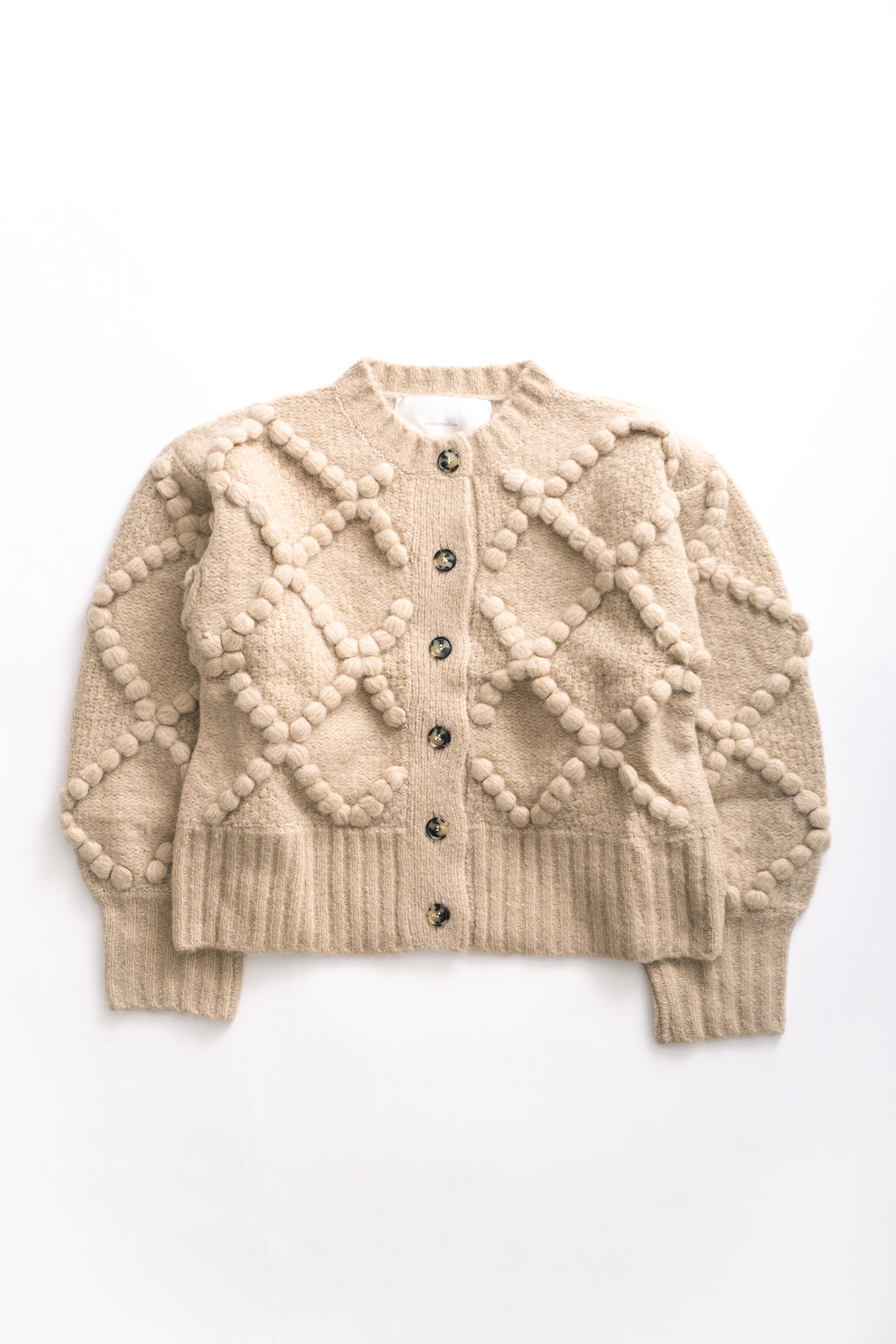 VALENCE CARDIGAN - SAND