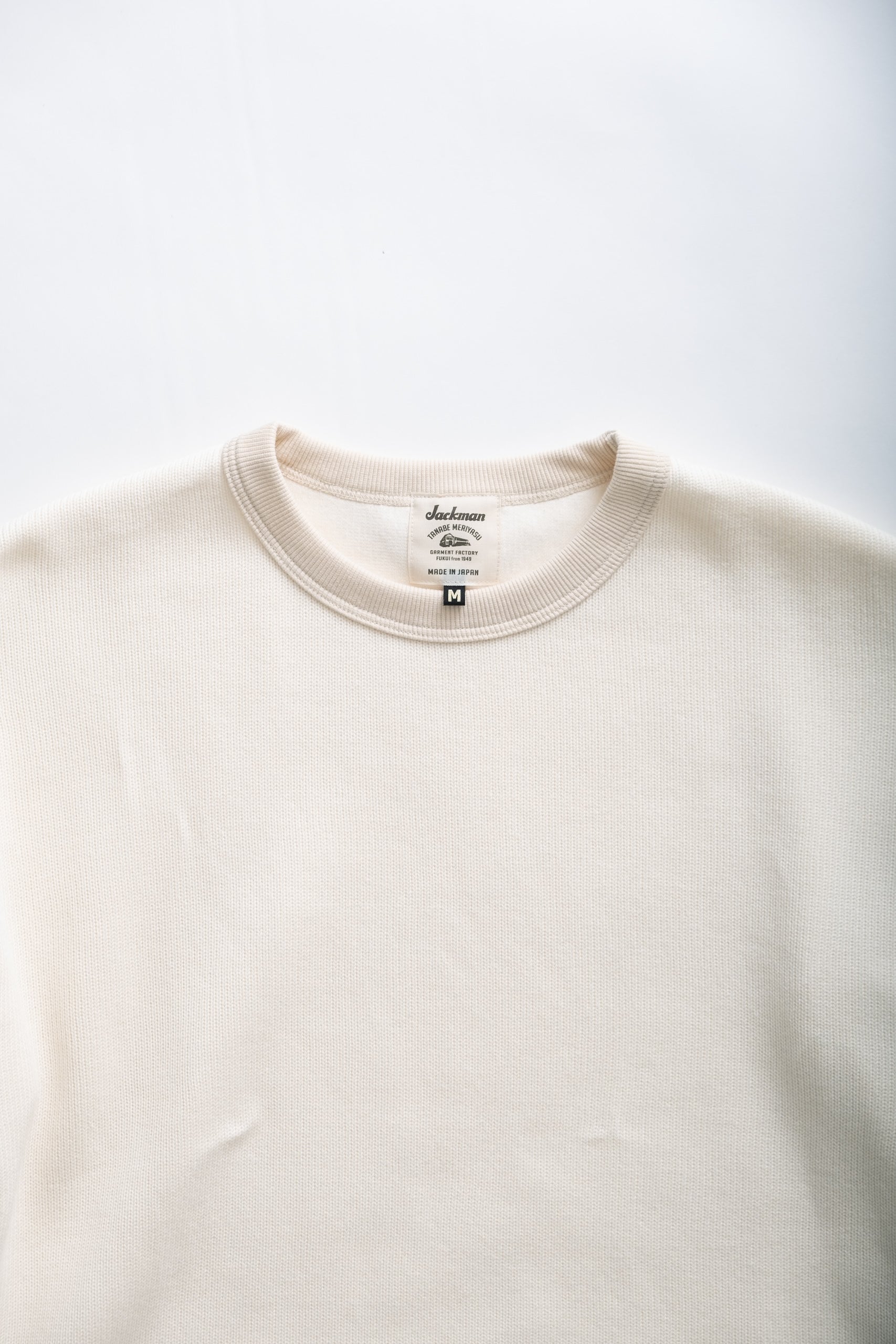 QUARTER KNIT HIMO L/S - IVORY