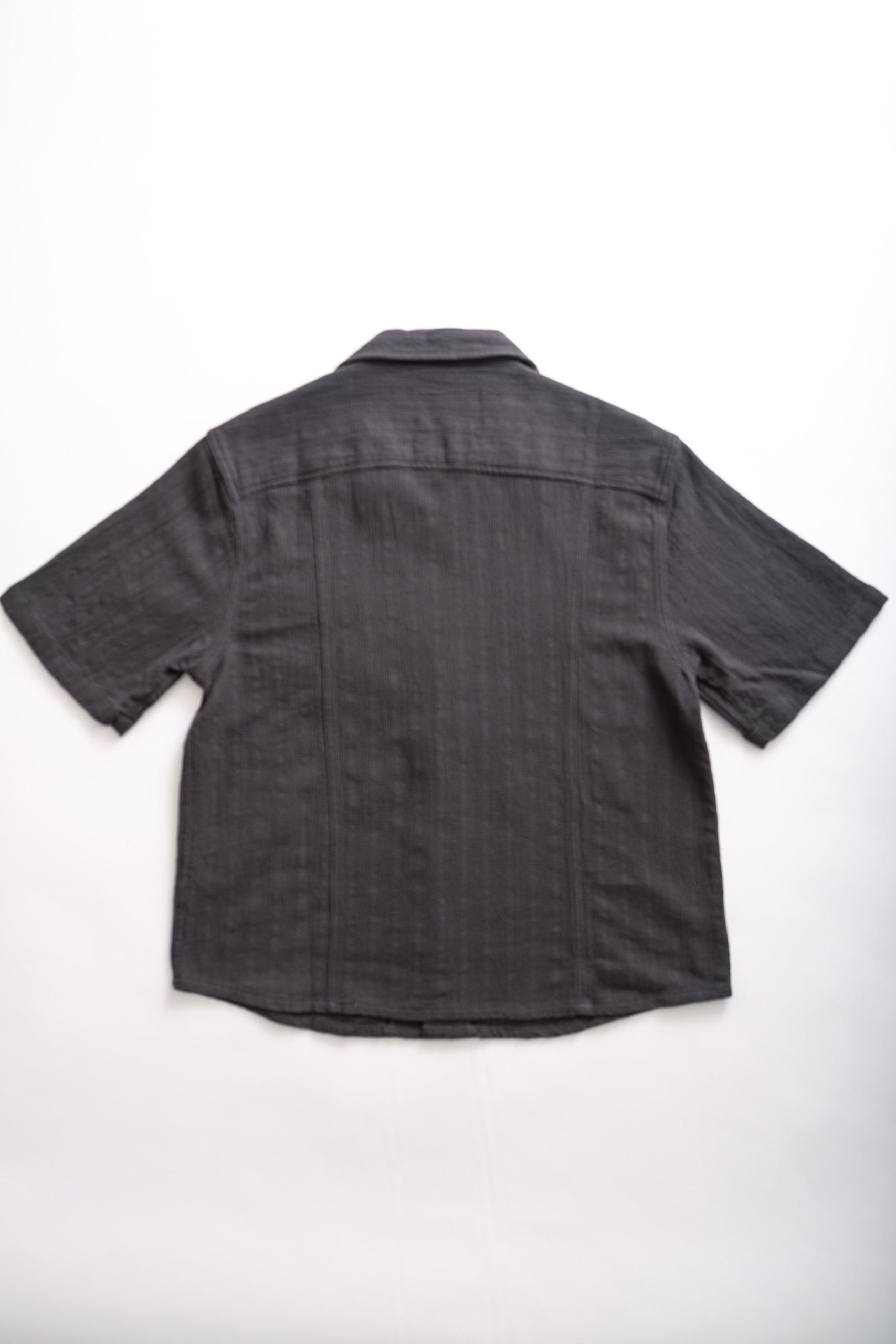 BASKET WEAVE STRIPE - BLACK