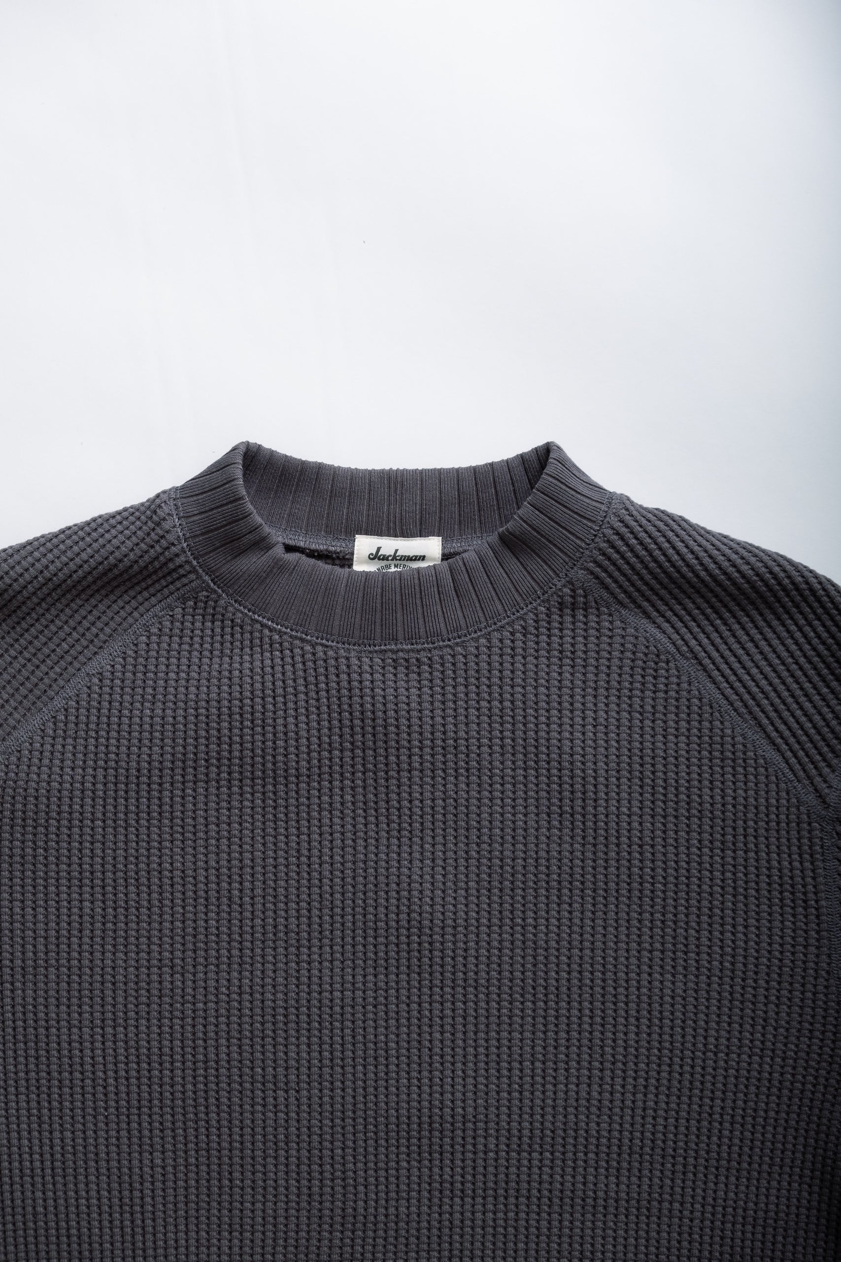 WAFFLE MIDNECK - FALCON GRAY