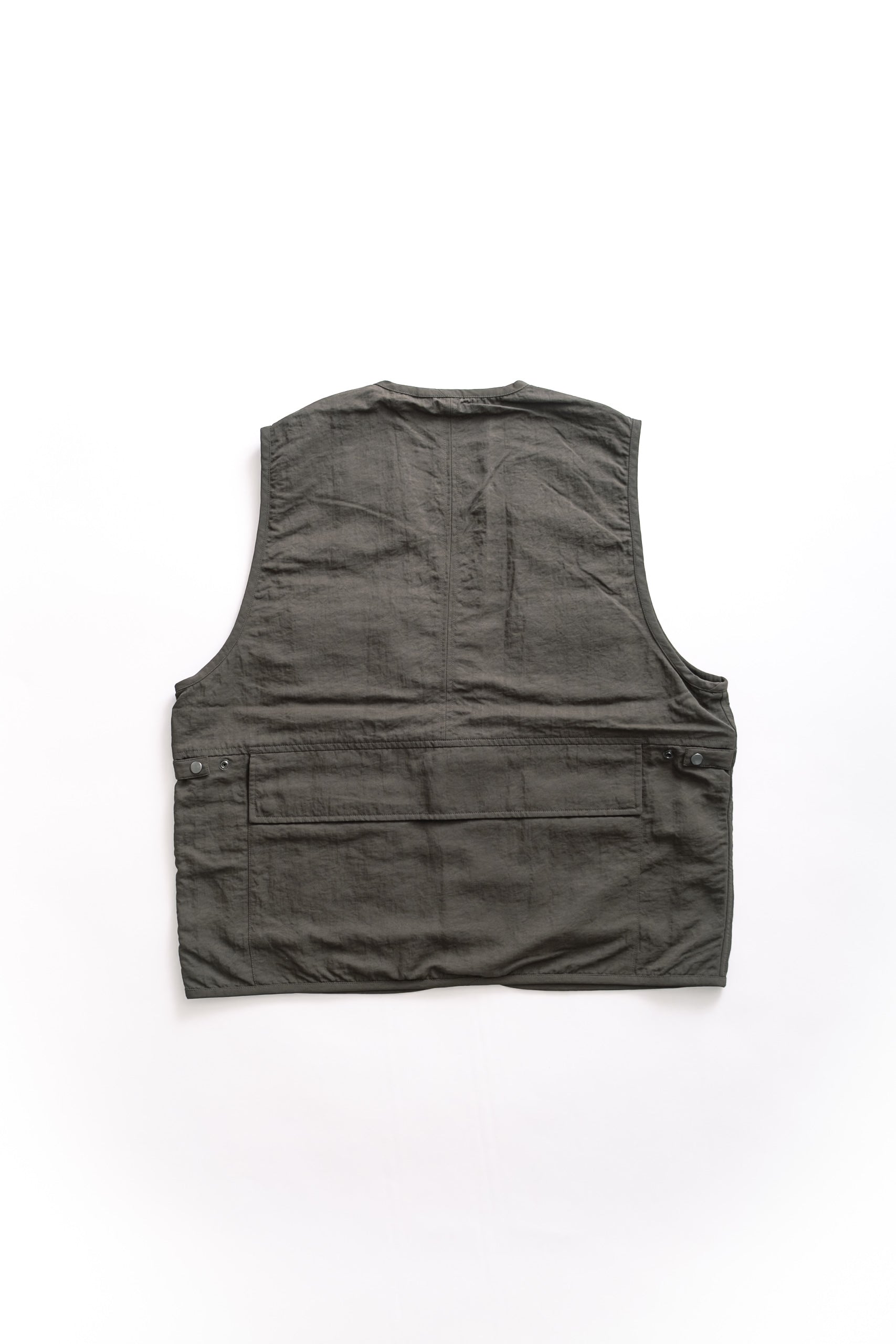 FIELD VEST - OLIVE WRINKLE