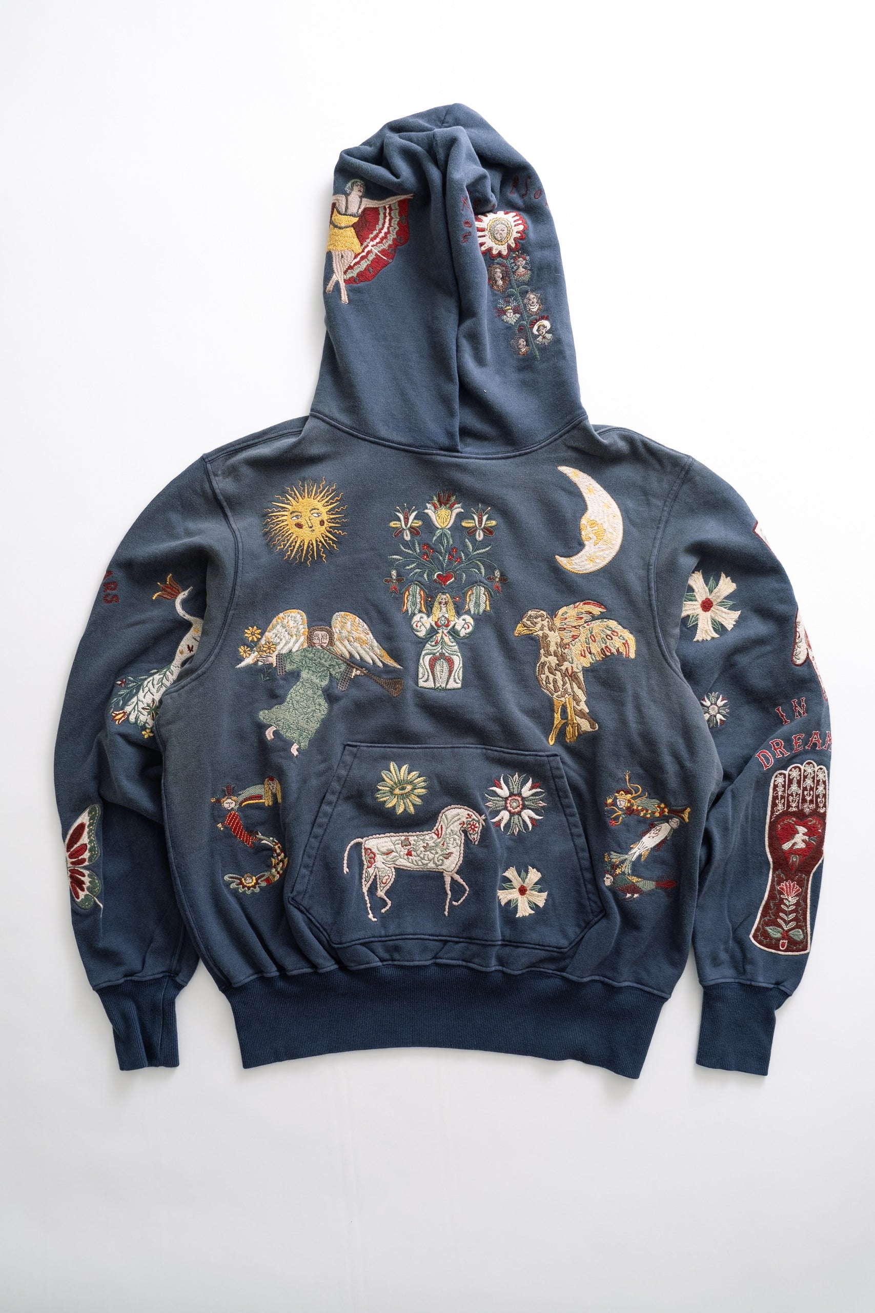 FOLK HOODIE - NAVY