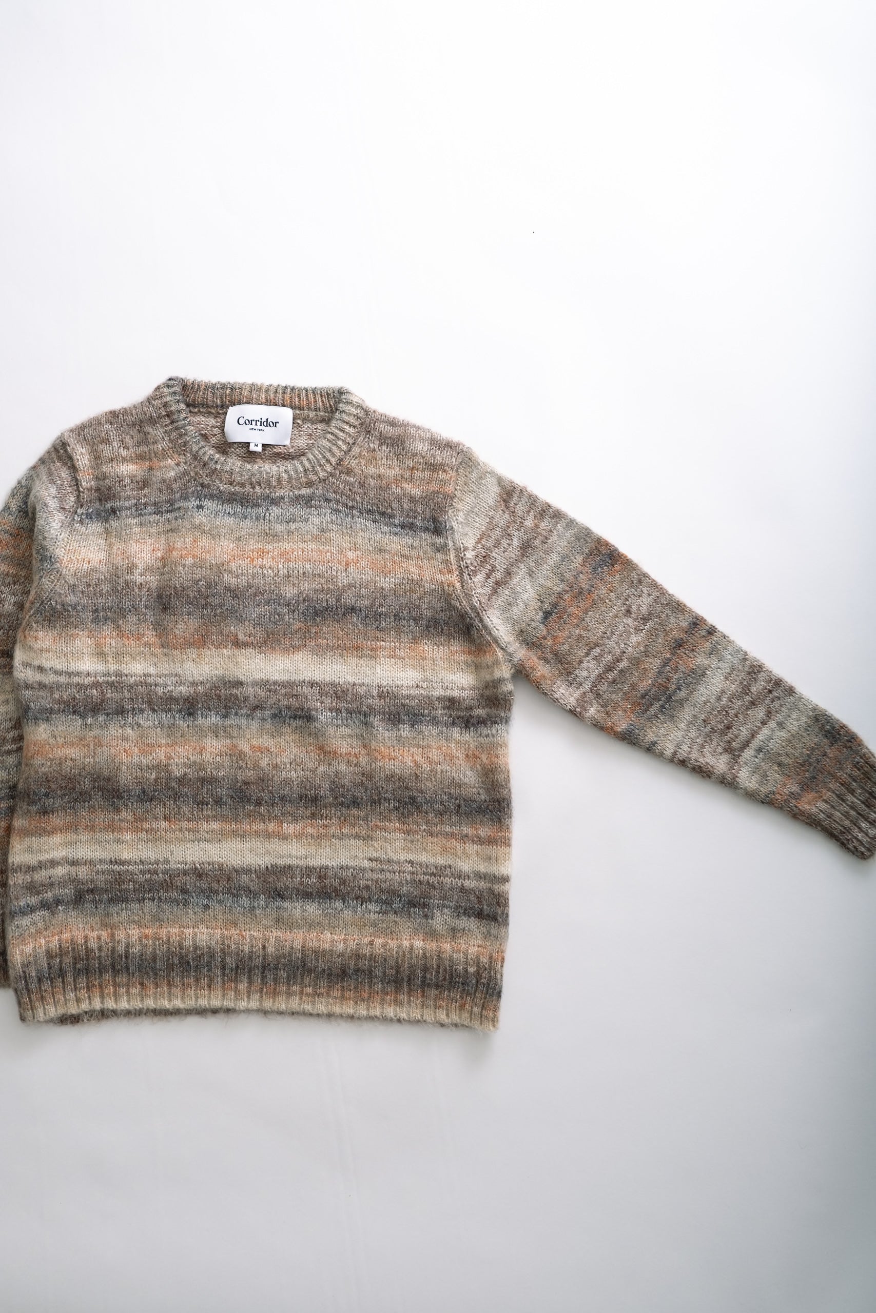 SPACE DYE MOHAIR - NATURAL