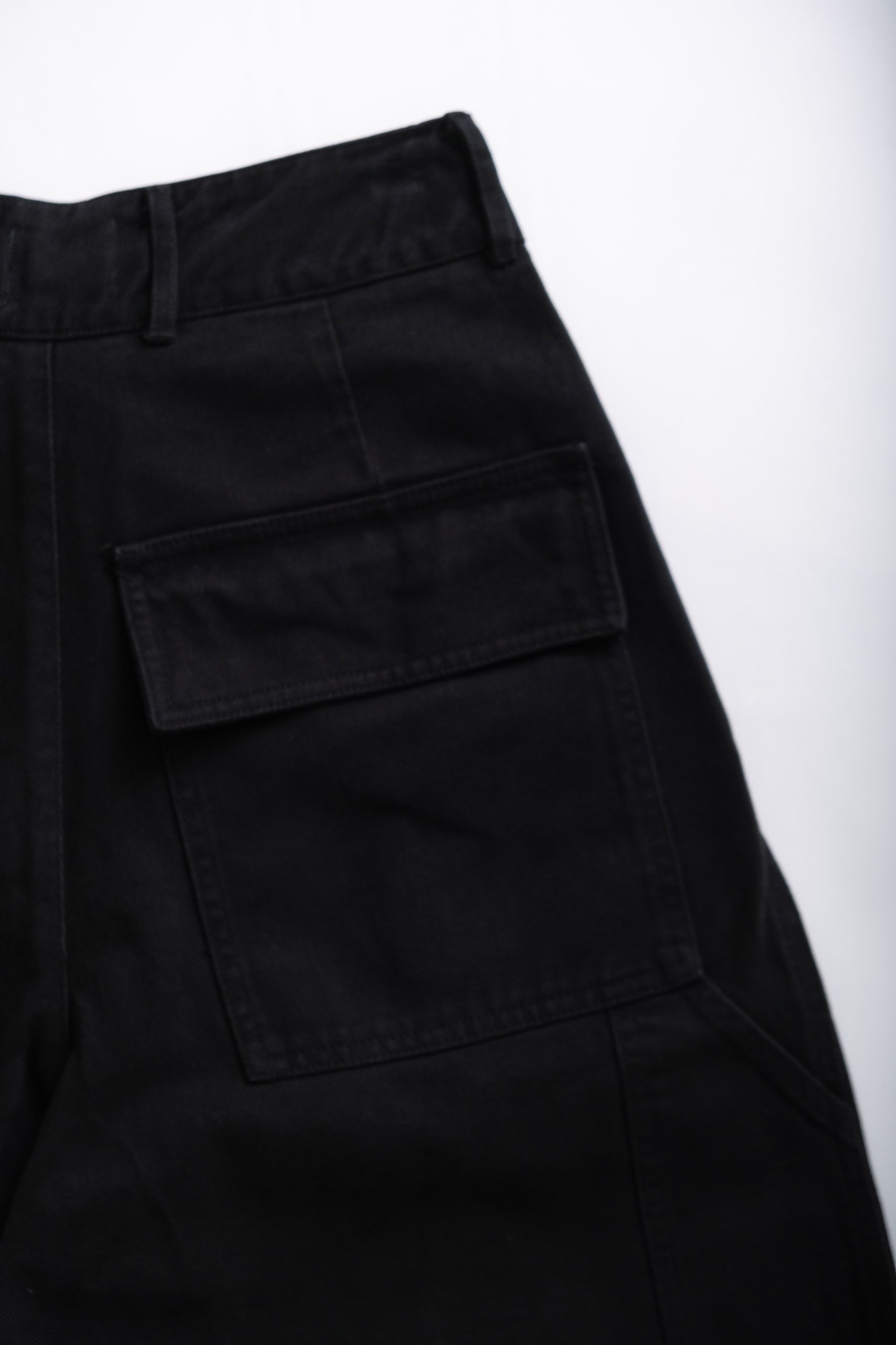 BRITISH WORKER PANT - BLACK