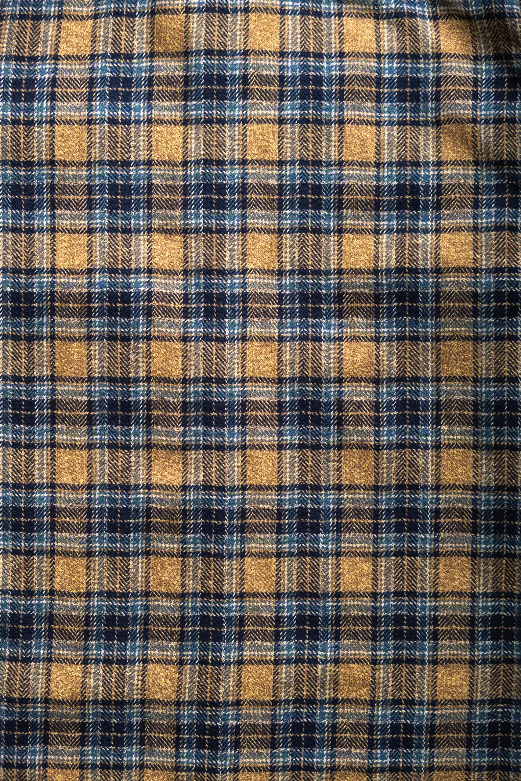 COTTON TWEED CHECK - BEIGE