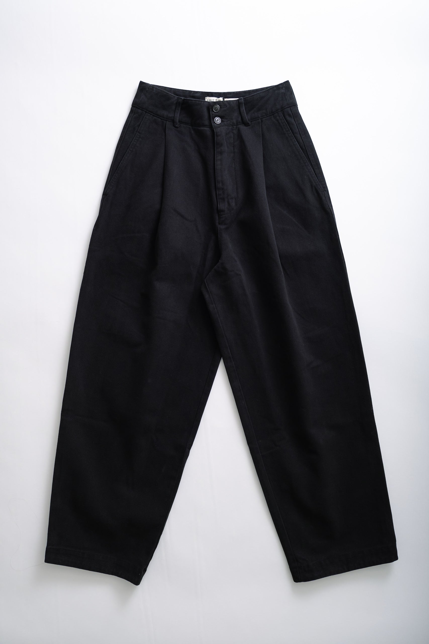 BRITISH WORKER PANT - BLACK