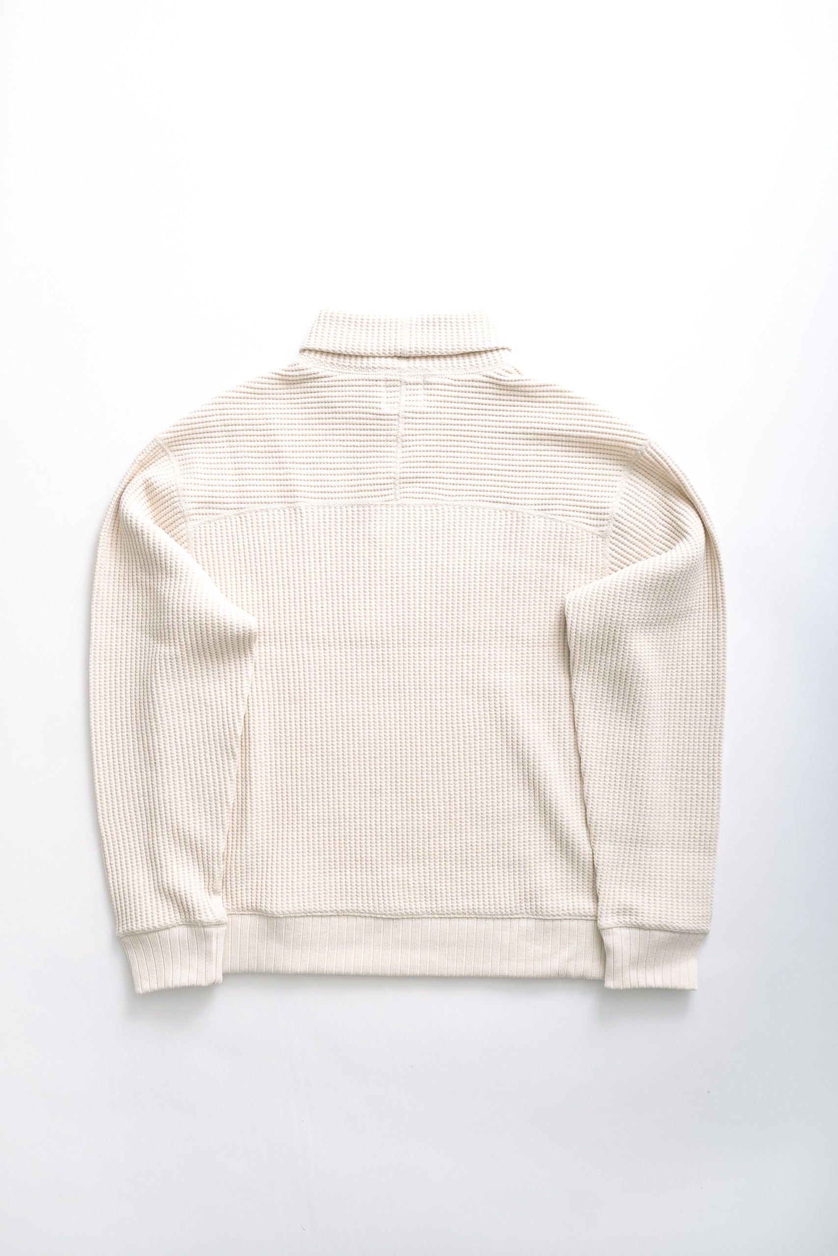 WAFFLE HIGHNECK - IVORY