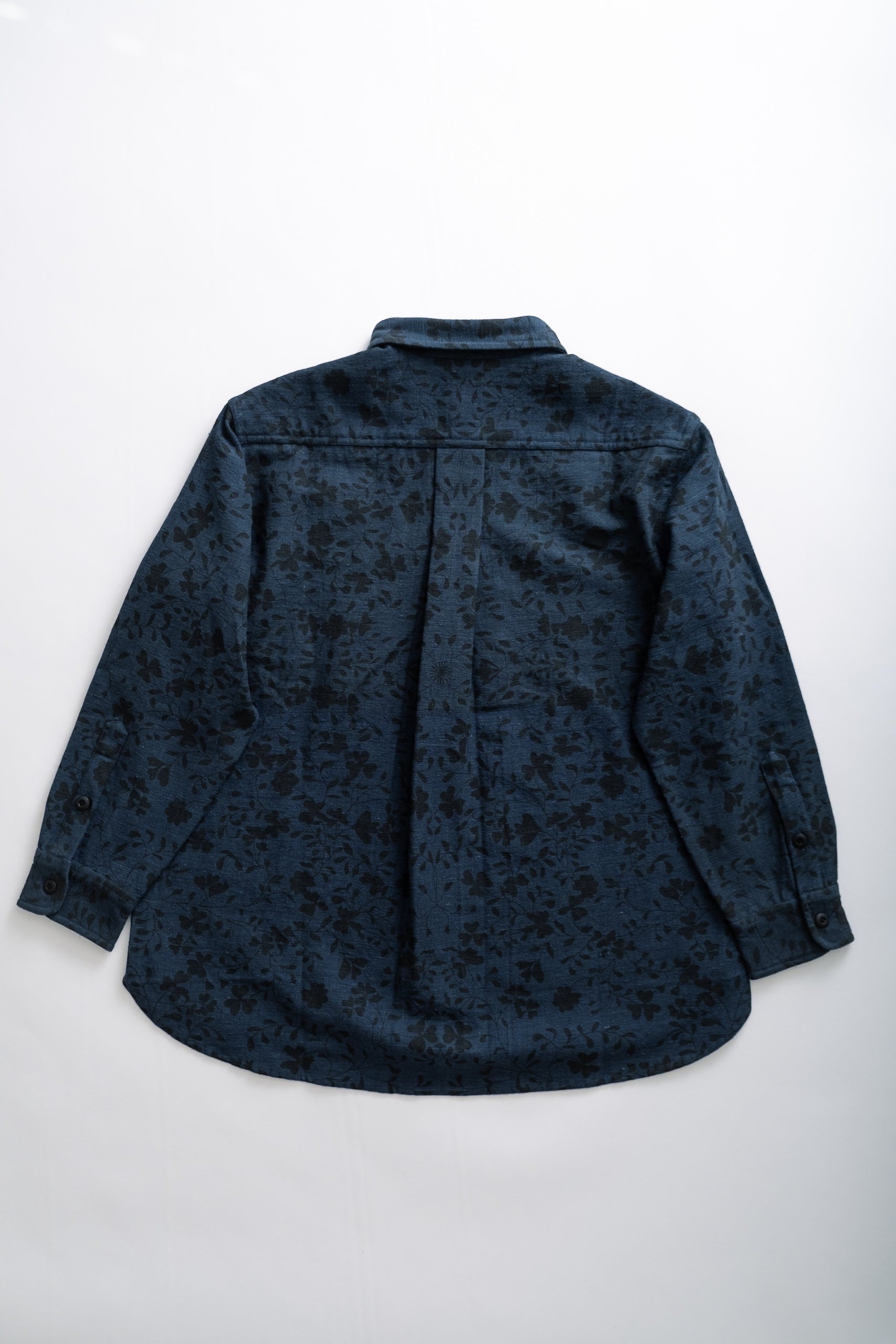 CHRIS SHIRT - DENIM FLORAL