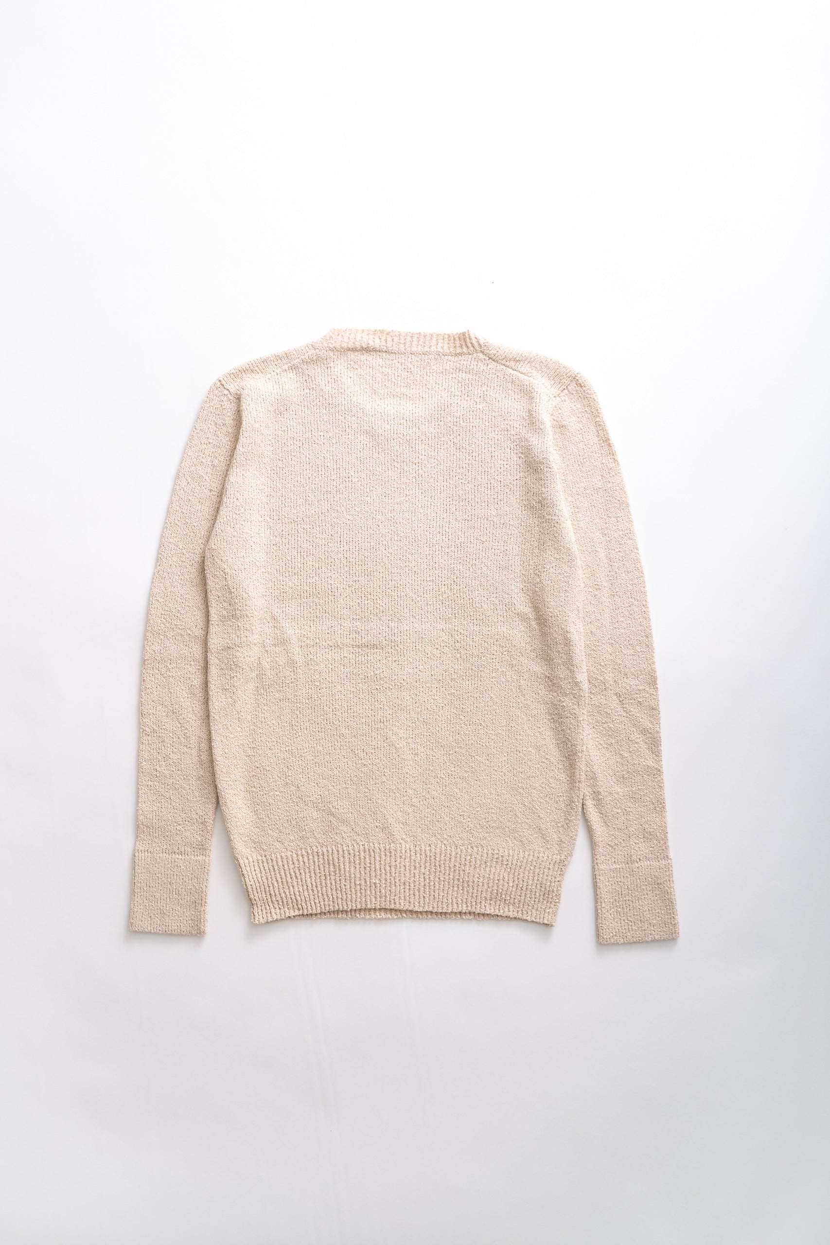 BOUCLE CREWNECK - GRAIN