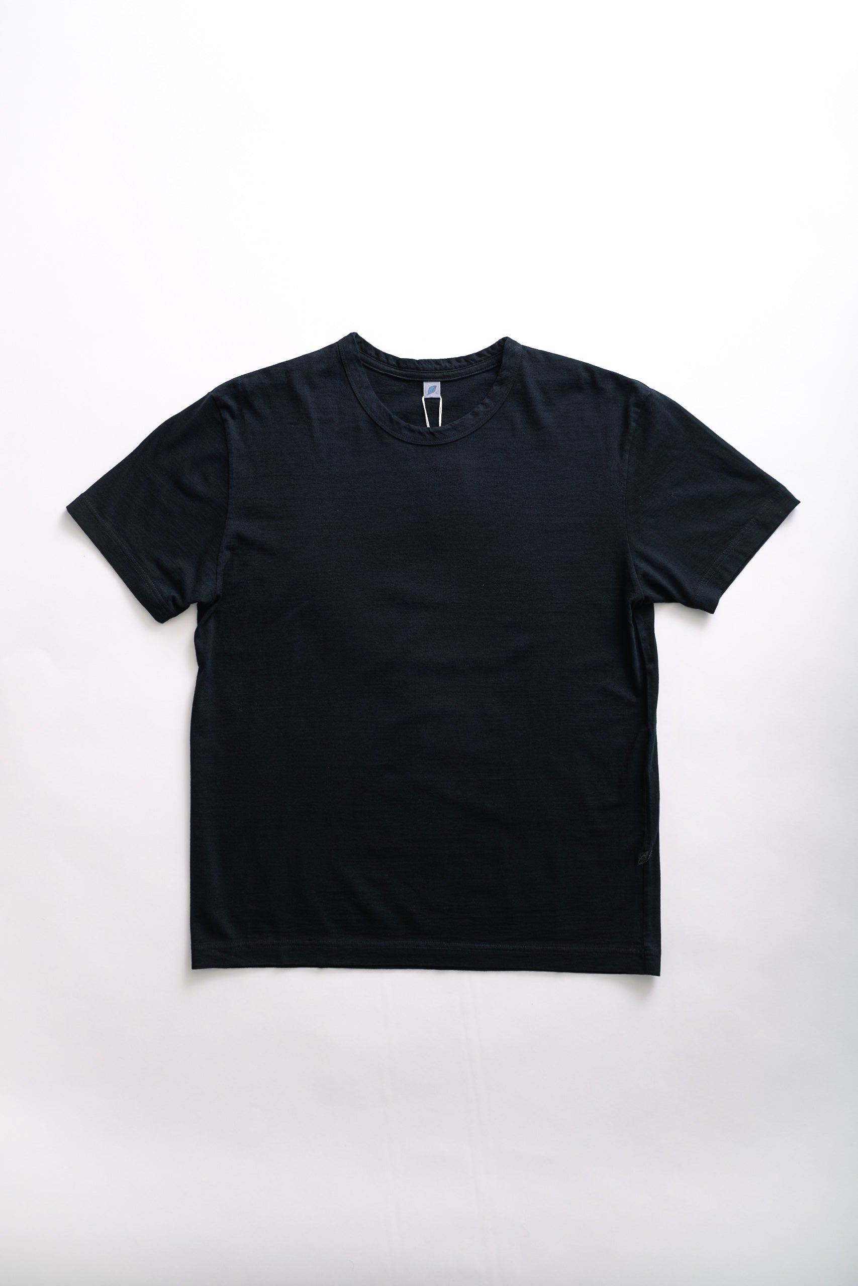 INDIGO JERSEY CREW  - BLACK IND