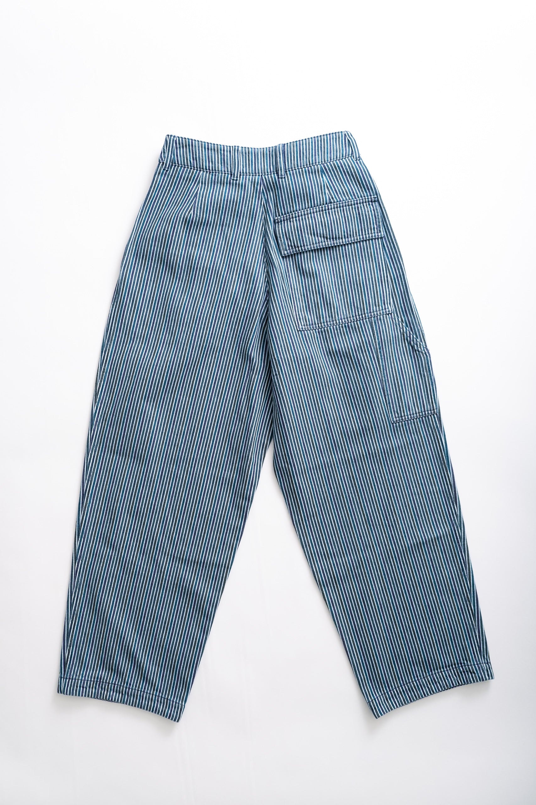 BRITISH WORKER PANT- MULTI BLUE